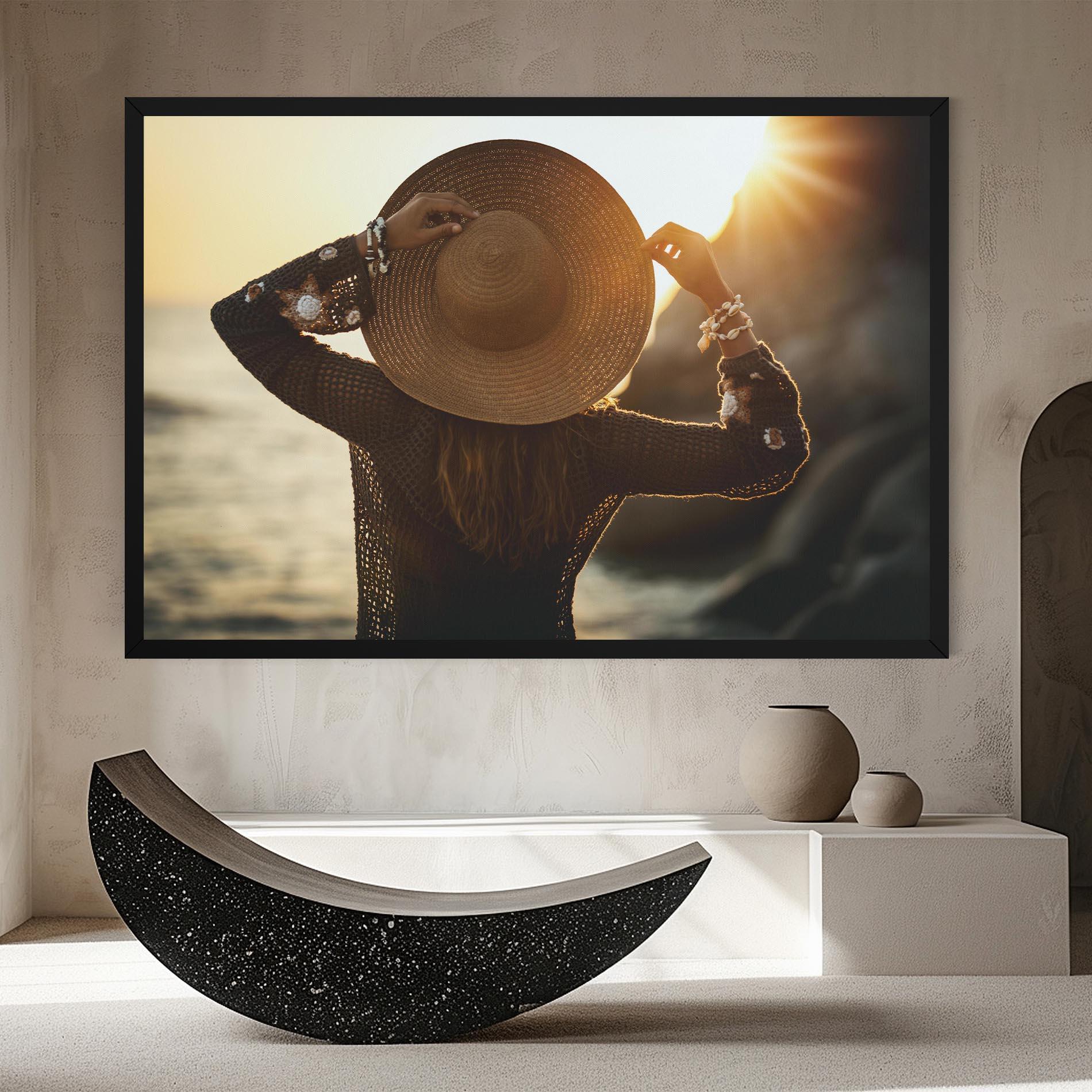 Tablou Canvas Enjoying Sunset mockup 8