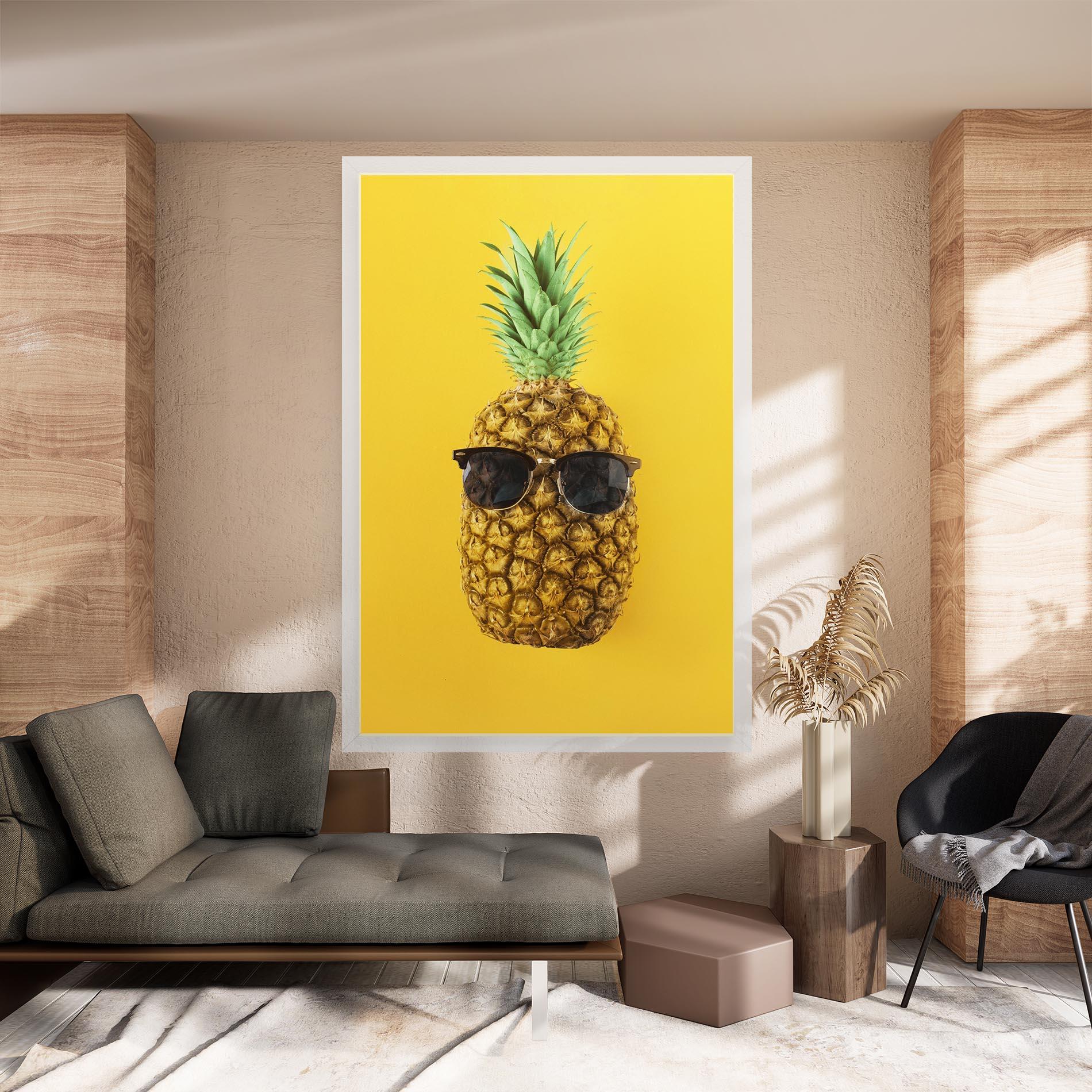 Tablou Canvas Fresh Pineapple mockup 8