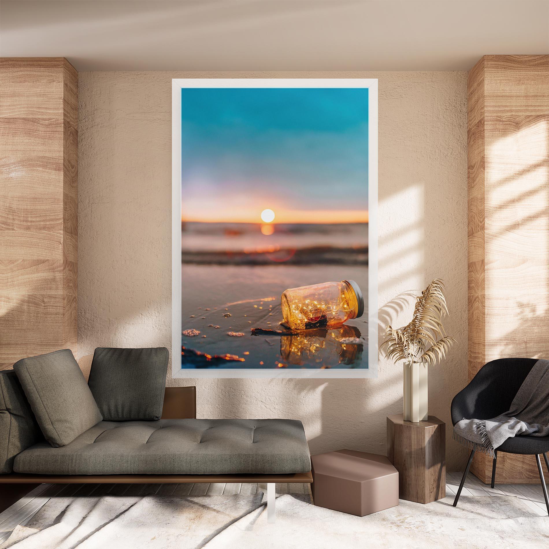 Tablou Canvas Jar With Lights mockup 8