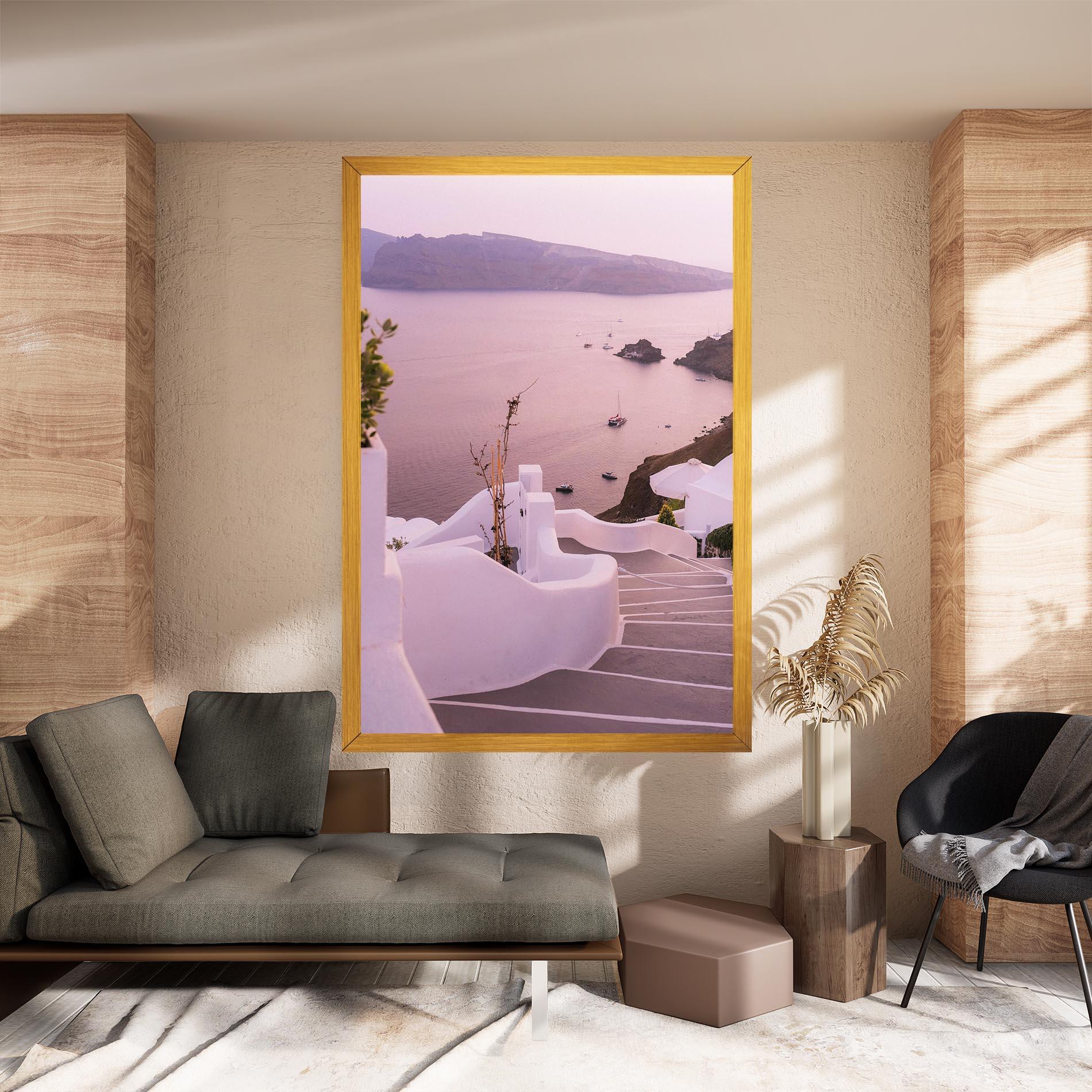 Tablou Canvas Grece Strairs mockup 8