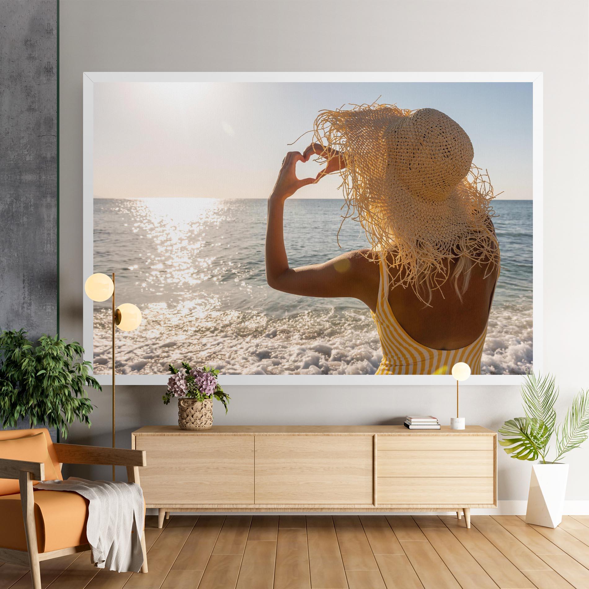 Tablou Canvas Heart Symbol mockup 9