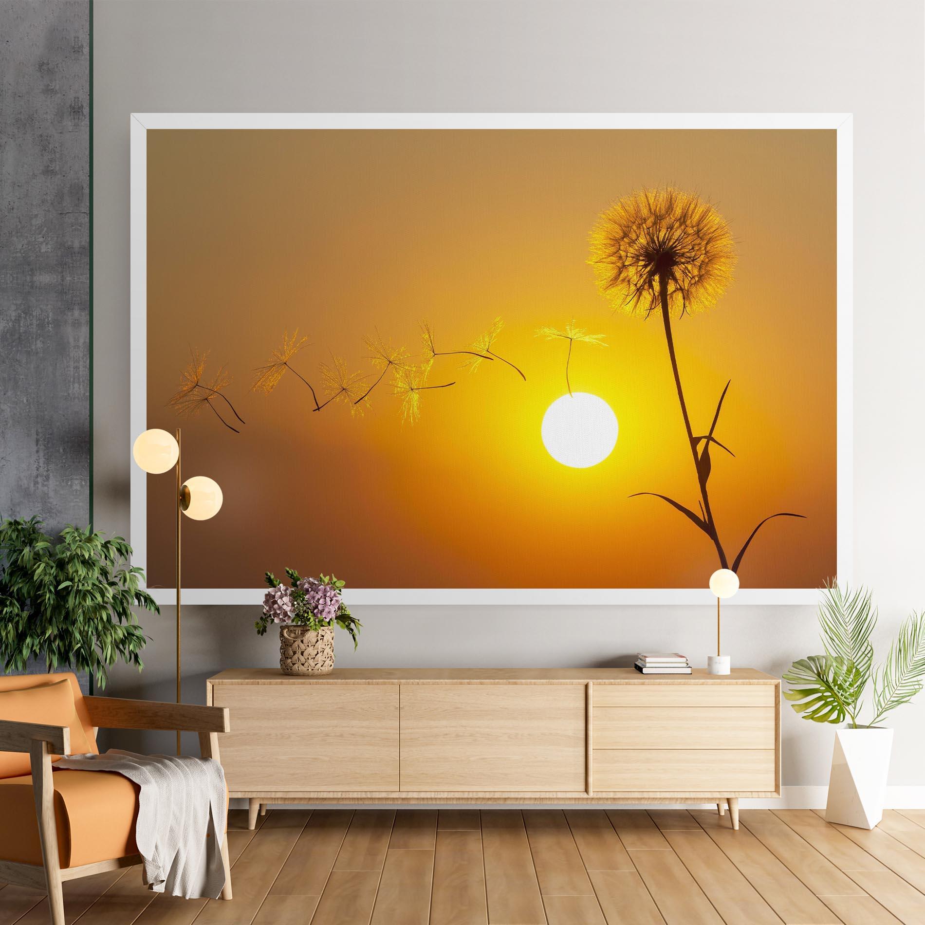 Tablou Canvas Summer Dandelion mockup 9