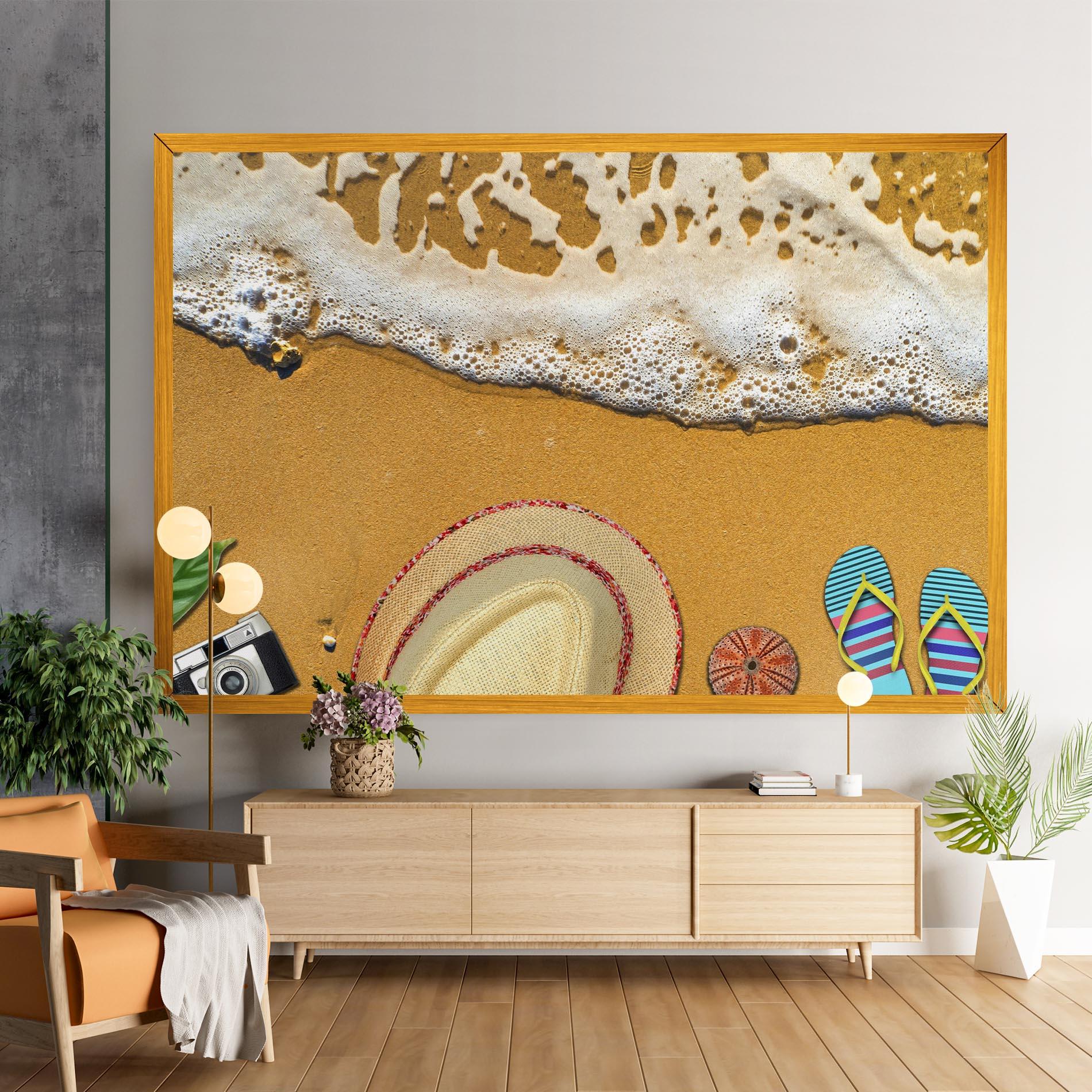 Tablou Canvas Beach Accessories mockup 9