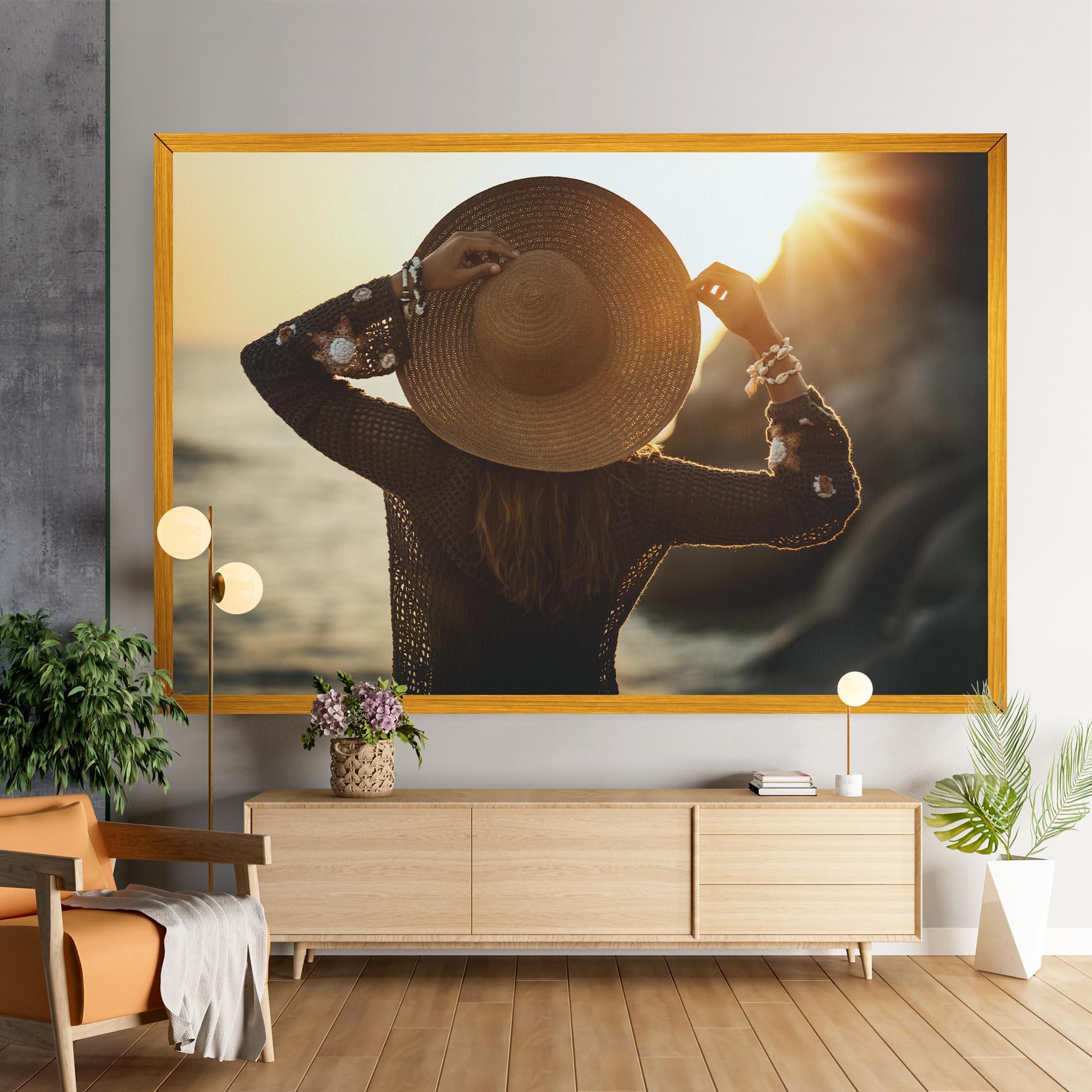 Tablou Canvas Enjoying Sunset mockup 9
