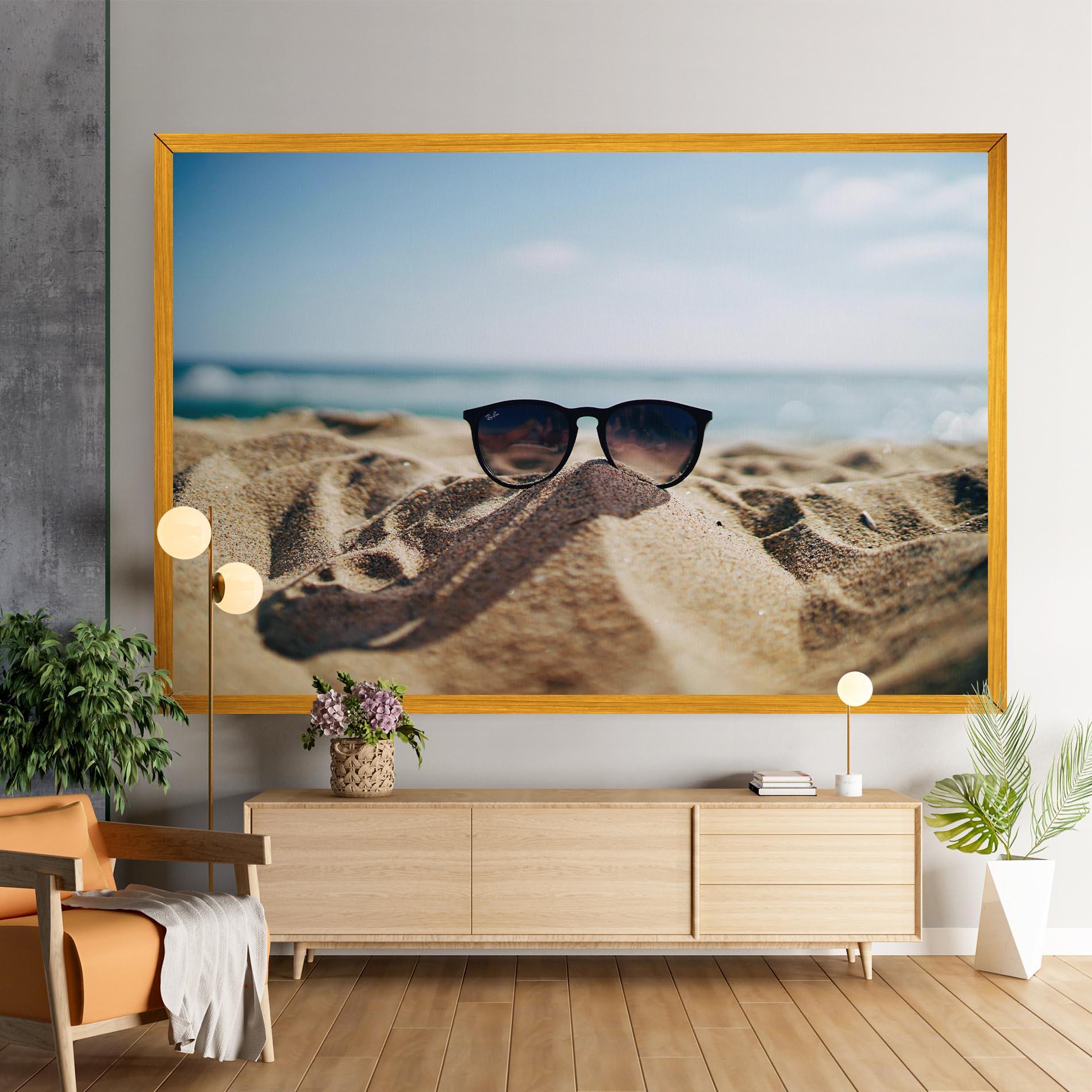 Tablou Canvas Sand Glasses mockup 9