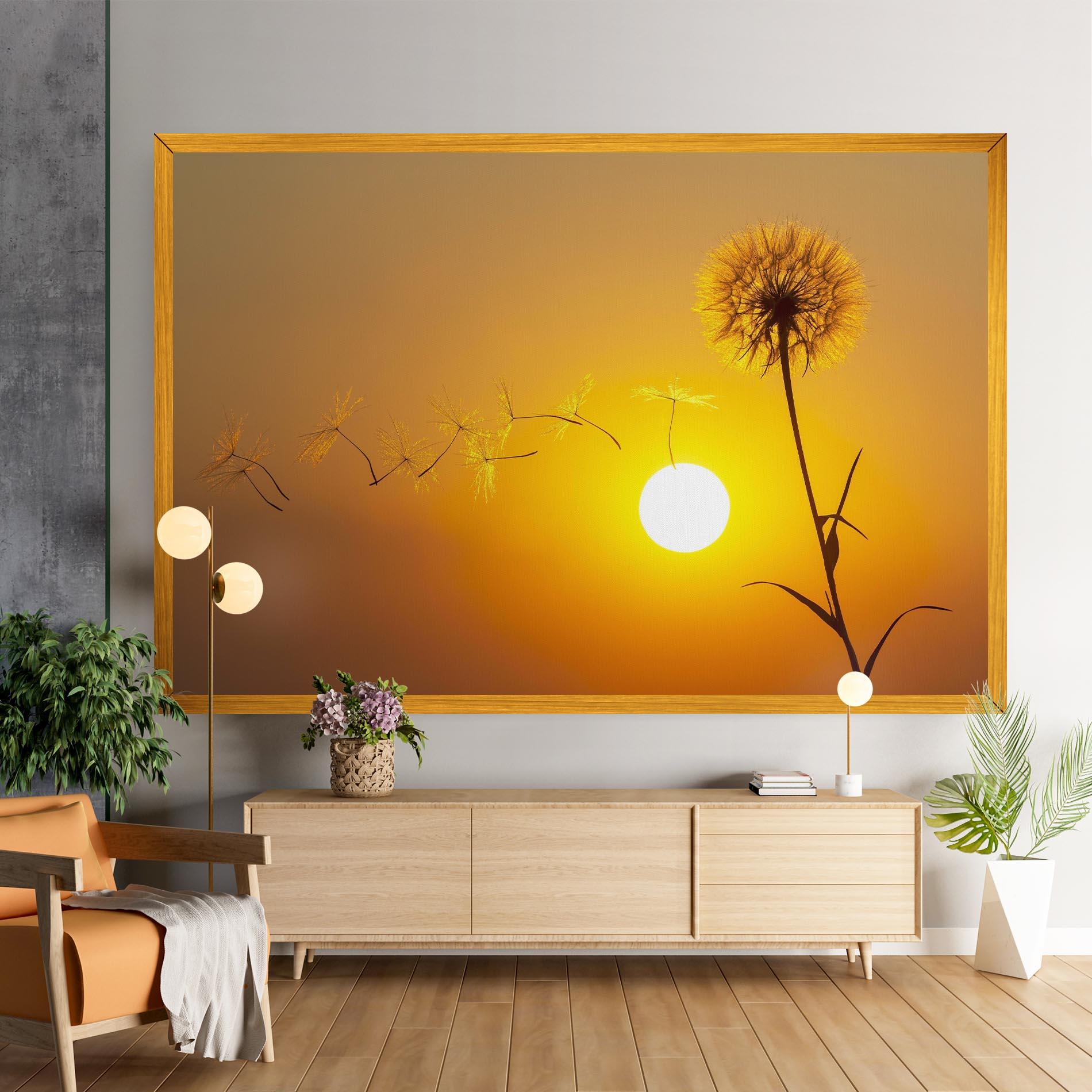 Tablou Canvas Summer Dandelion mockup 9