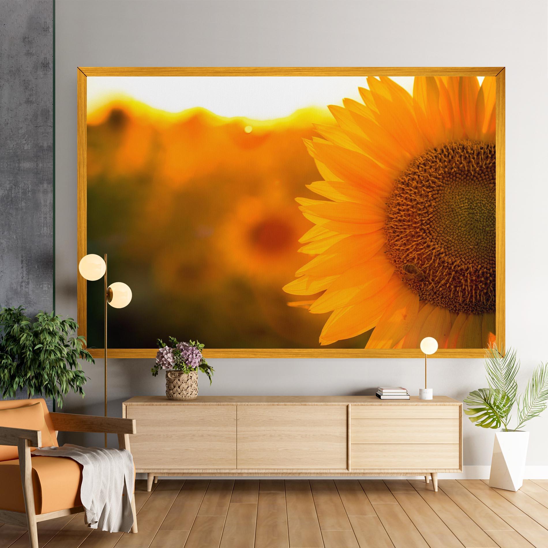 Tablou Canvas Sunflower mockup 9
