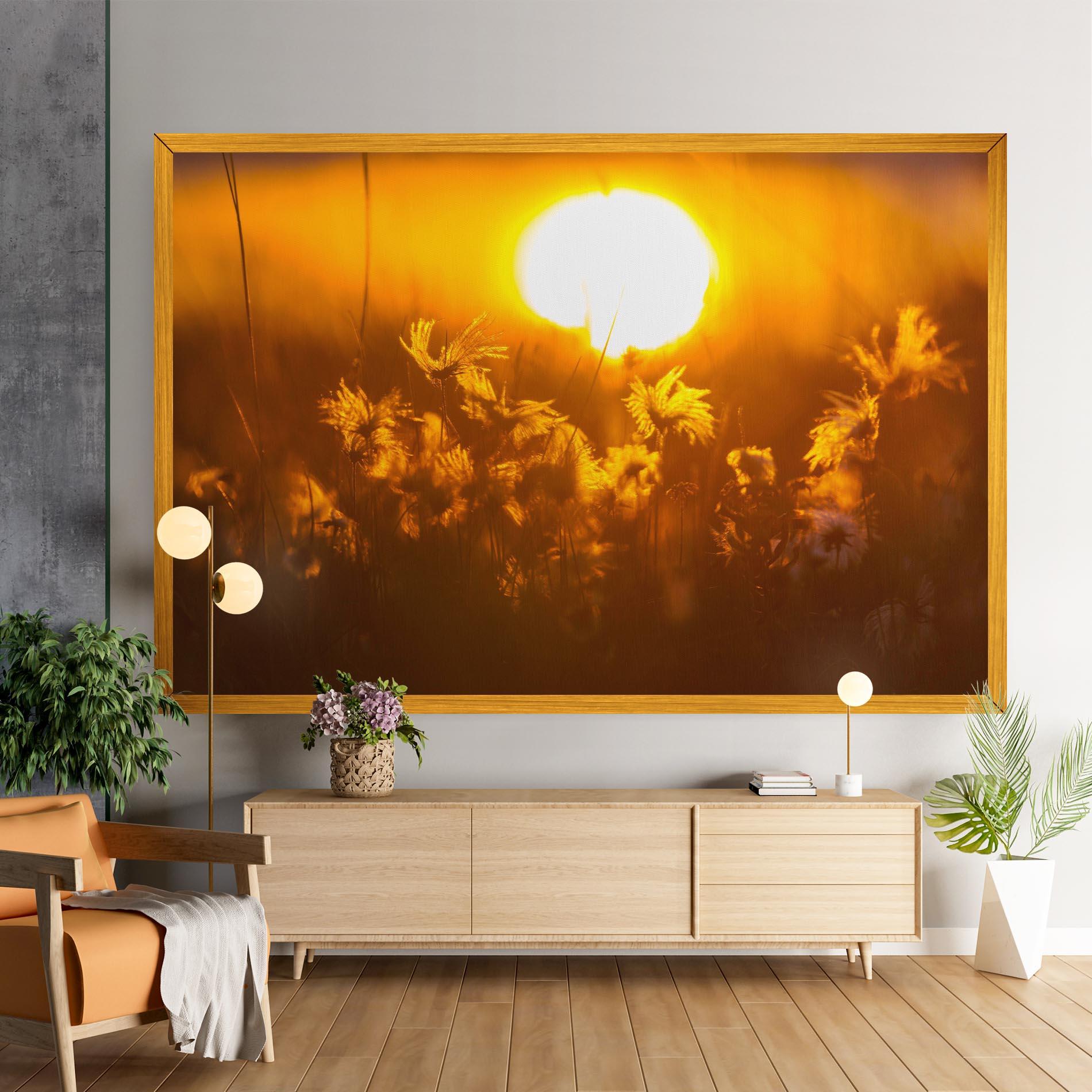 Tablou Canvas Wildflowers mockup 9