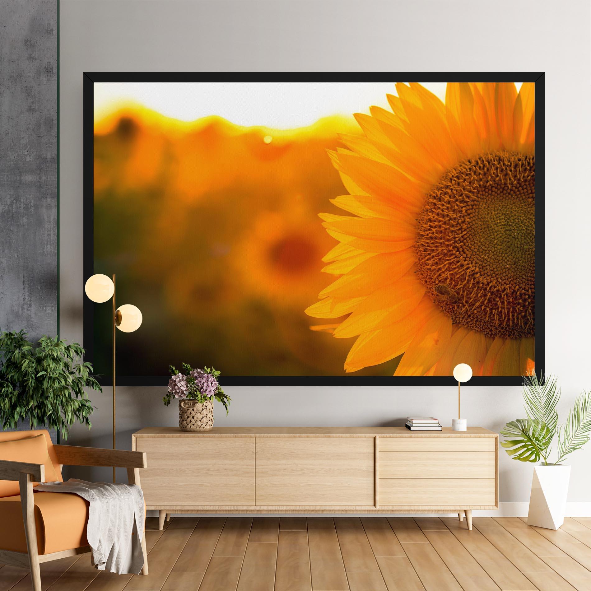 Tablou Canvas Sunflower mockup 9