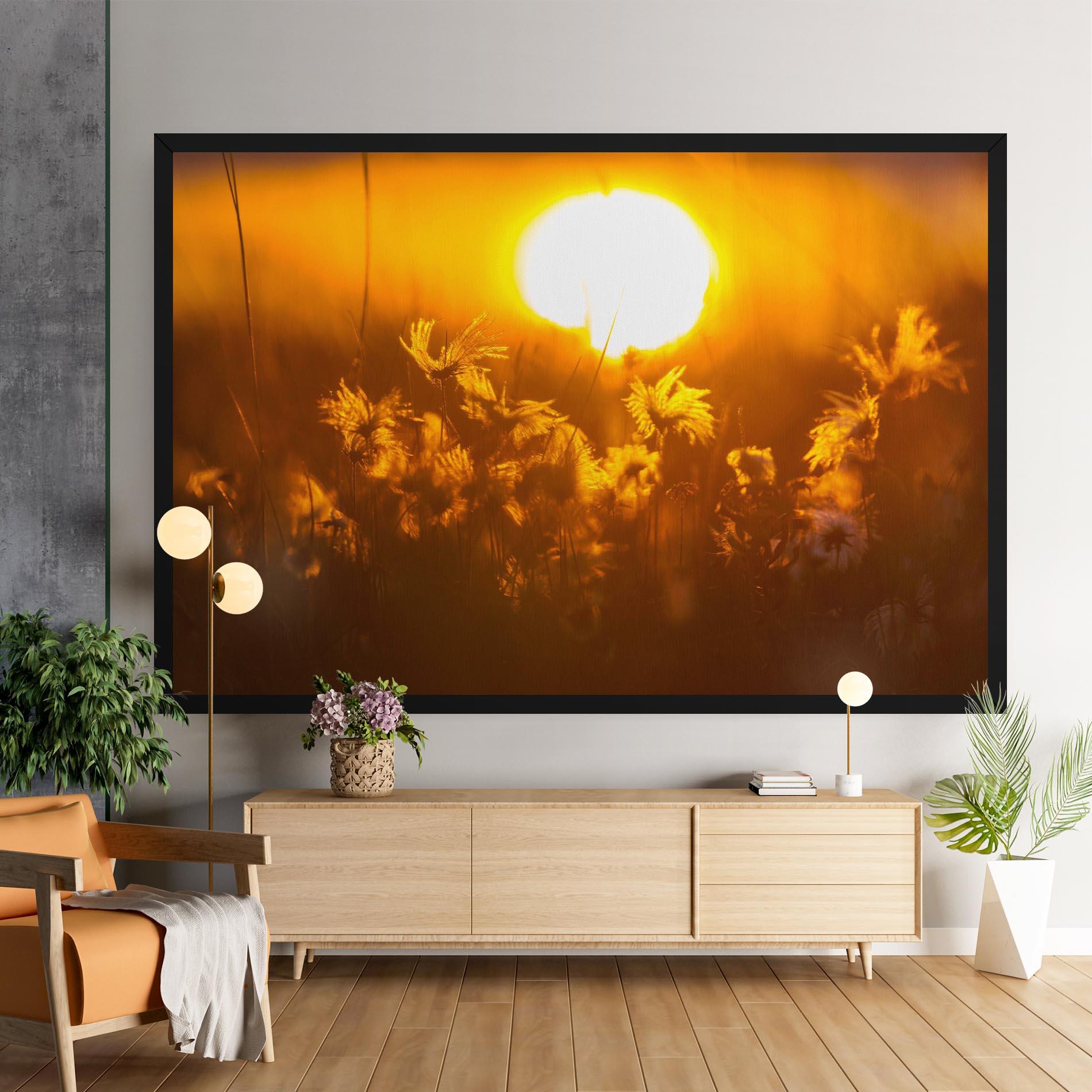 Tablou Canvas Wildflowers mockup 9