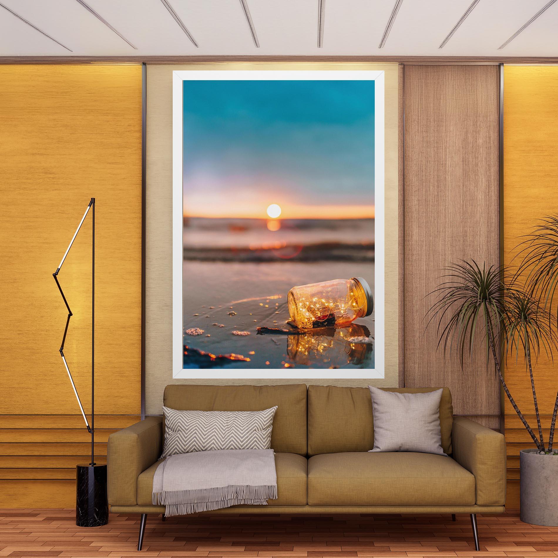 Tablou Canvas Jar With Lights mockup 9