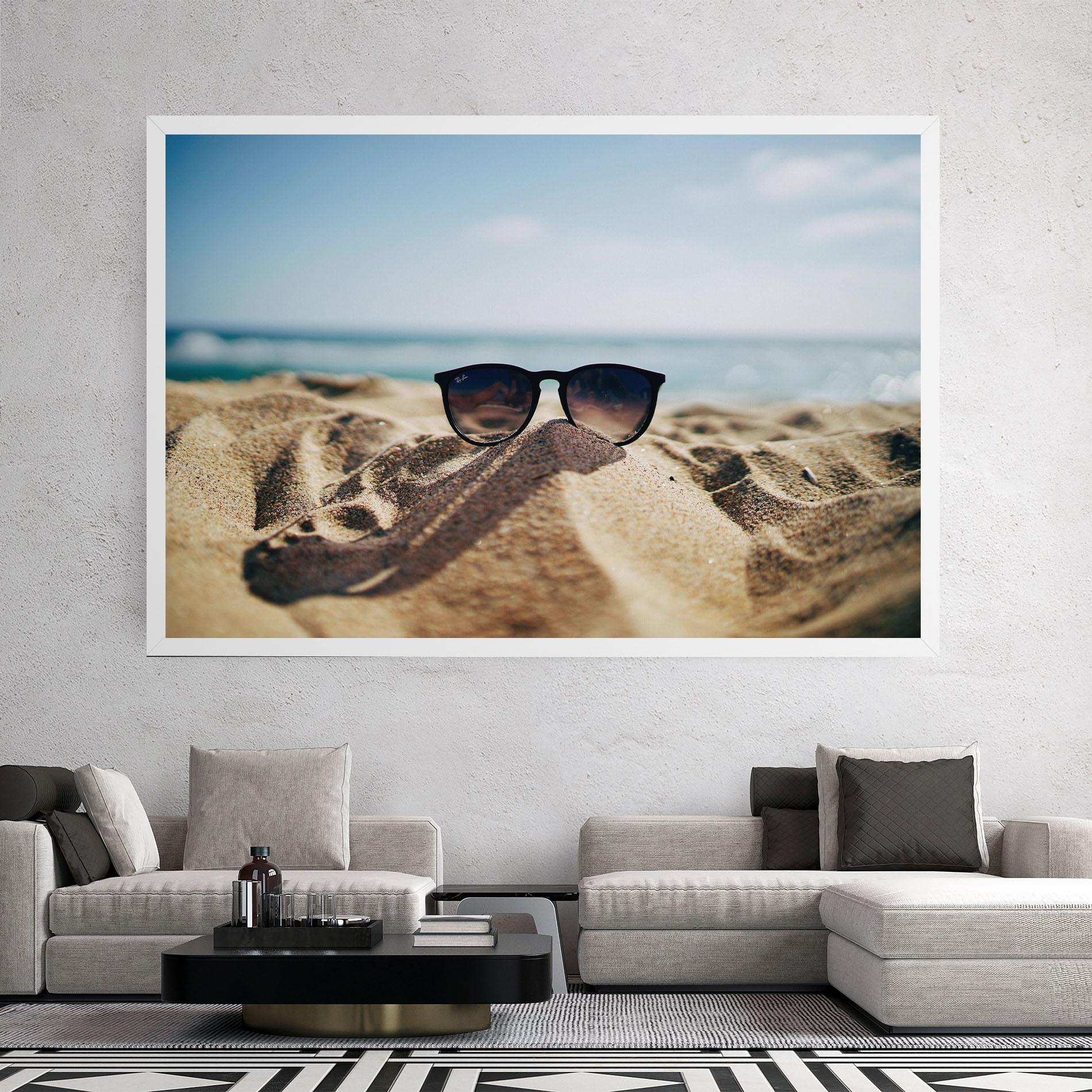Tablou Canvas Sand Glasses mockup 2