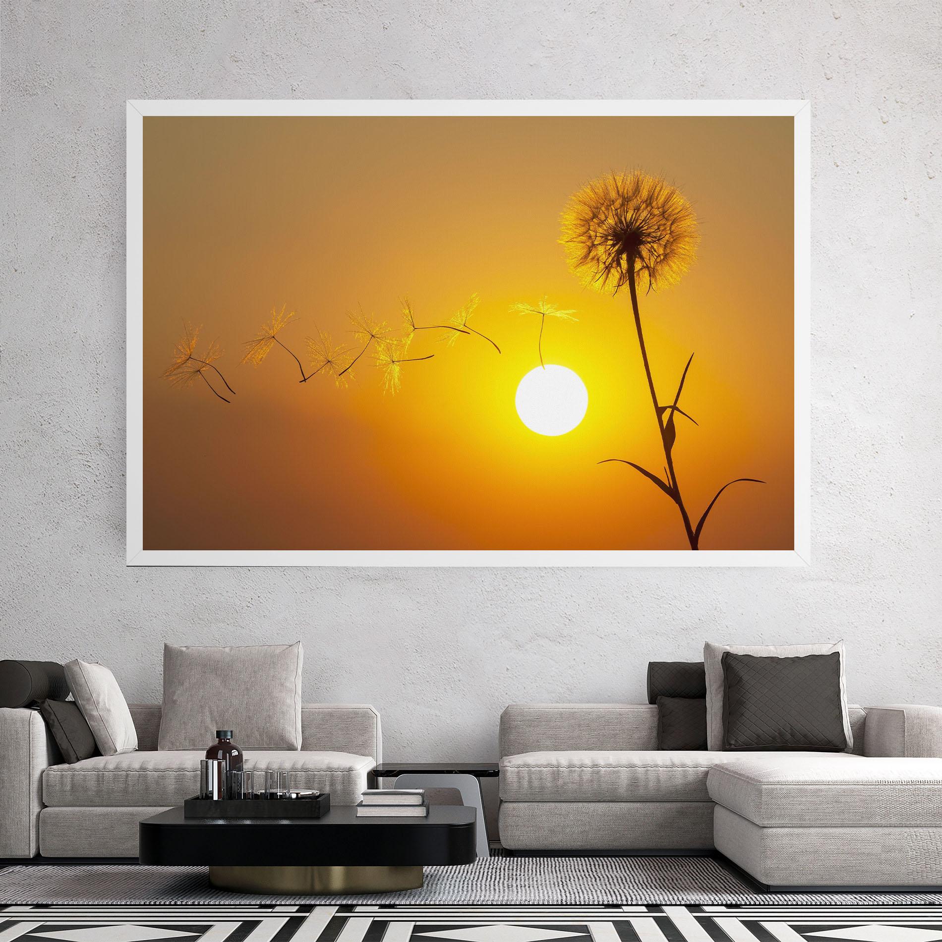 Tablou Canvas Summer Dandelion mockup 2