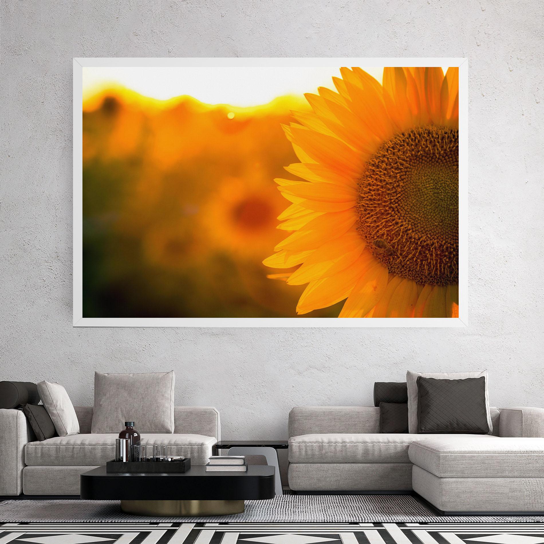 Tablou Canvas Sunflower mockup 2