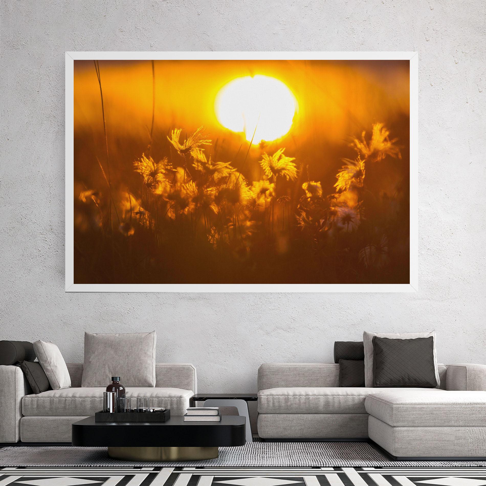 Tablou Canvas Wildflowers mockup 2