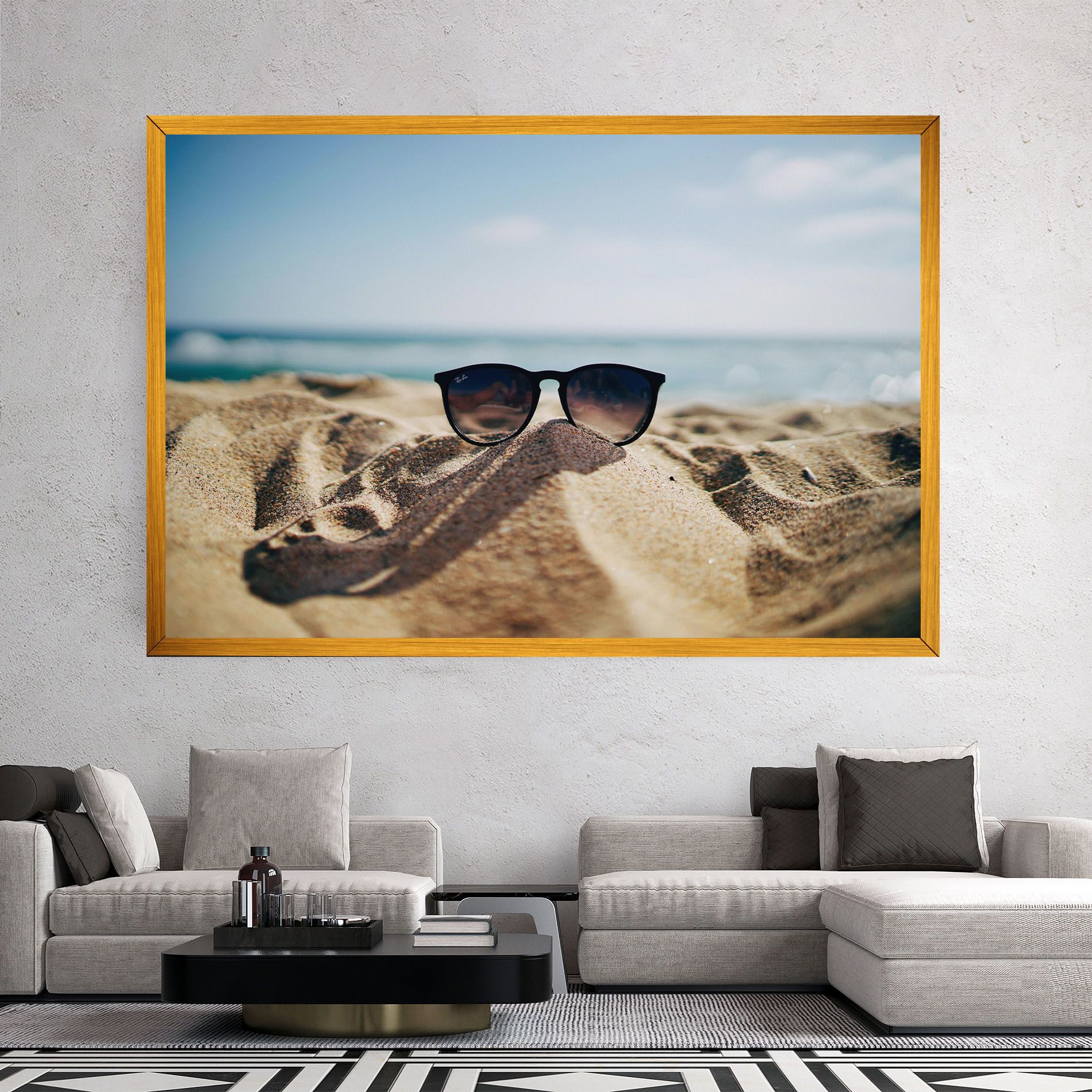 Sand Glasses mockup 2