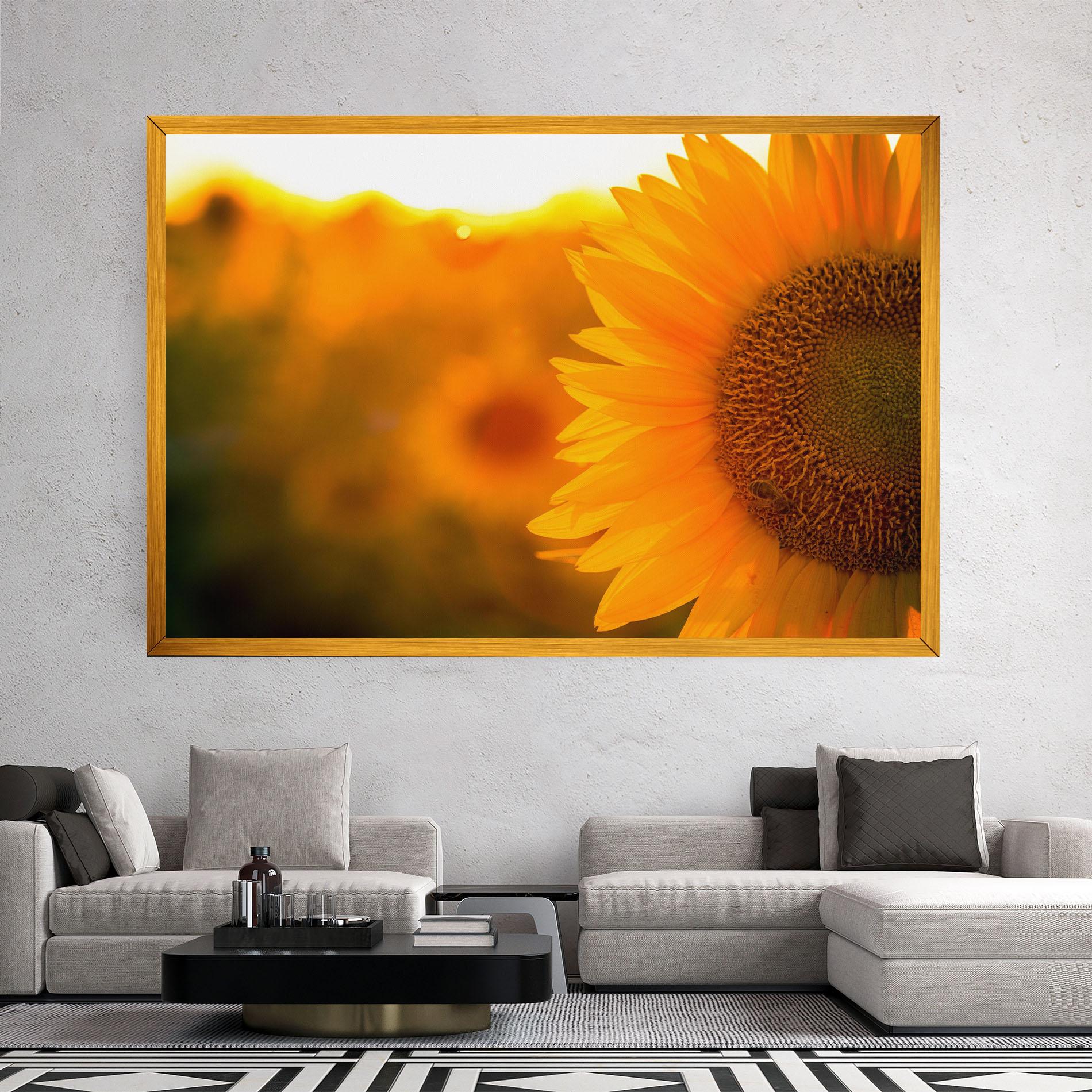 Tablou Canvas Sunflower mockup 2