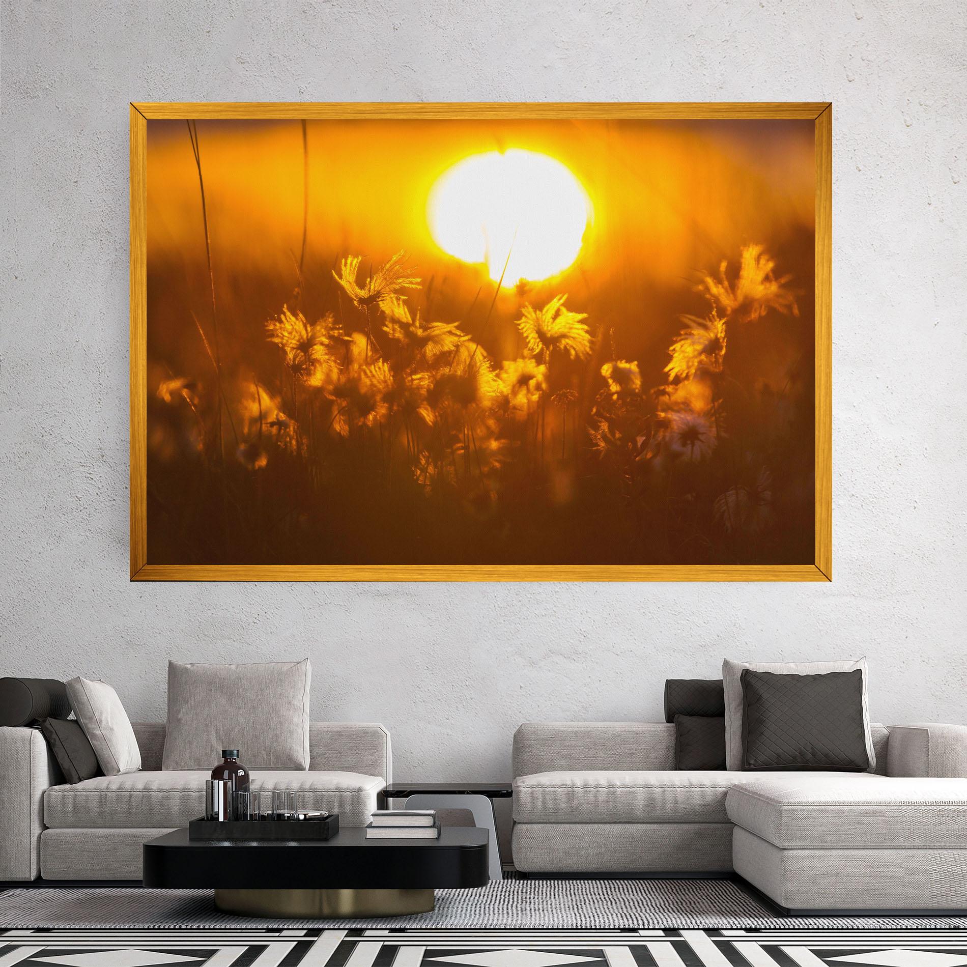 Tablou Canvas Wildflowers mockup 2