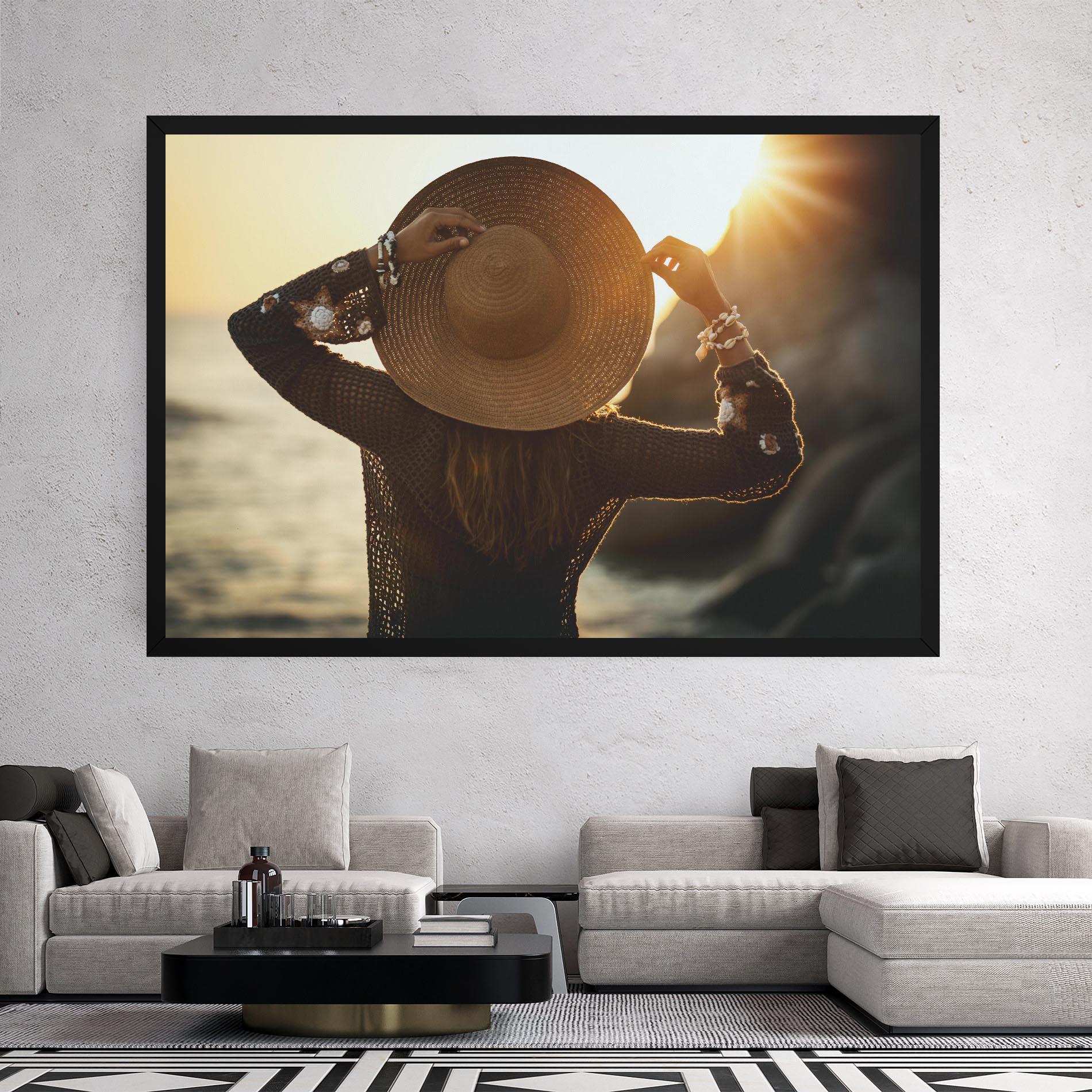 Tablou Canvas Enjoying Sunset mockup 2
