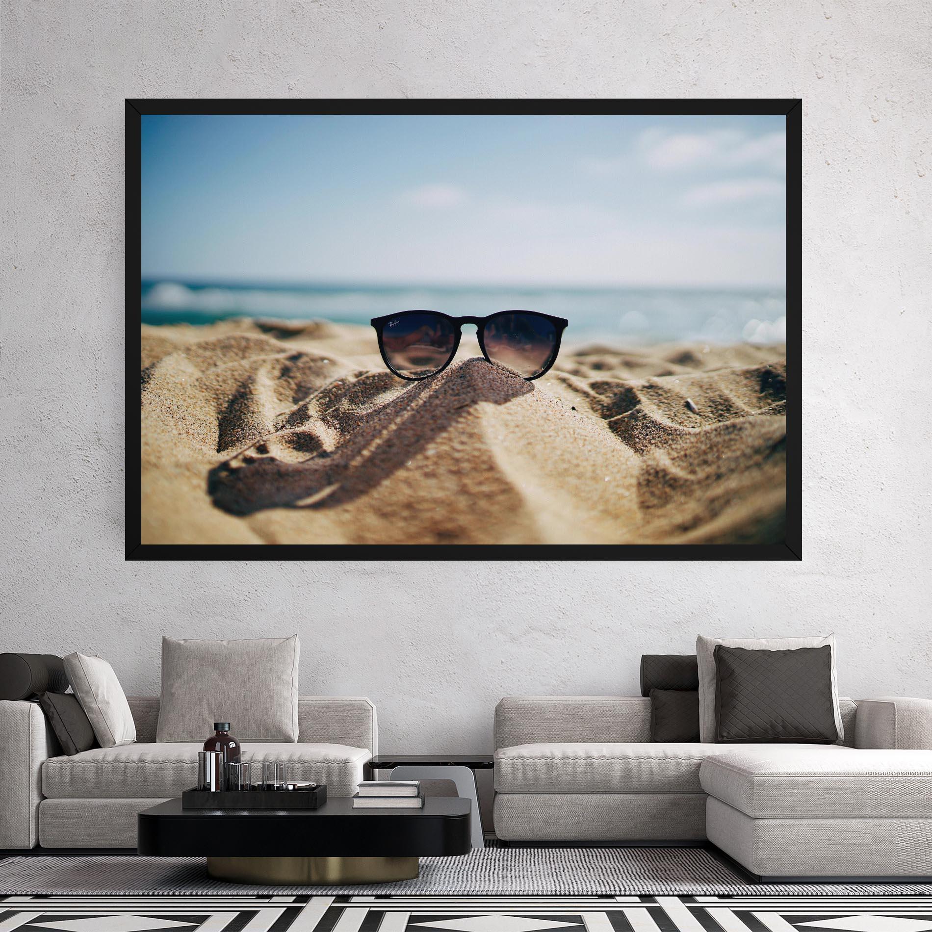 Tablou Canvas Sand Glasses mockup 2