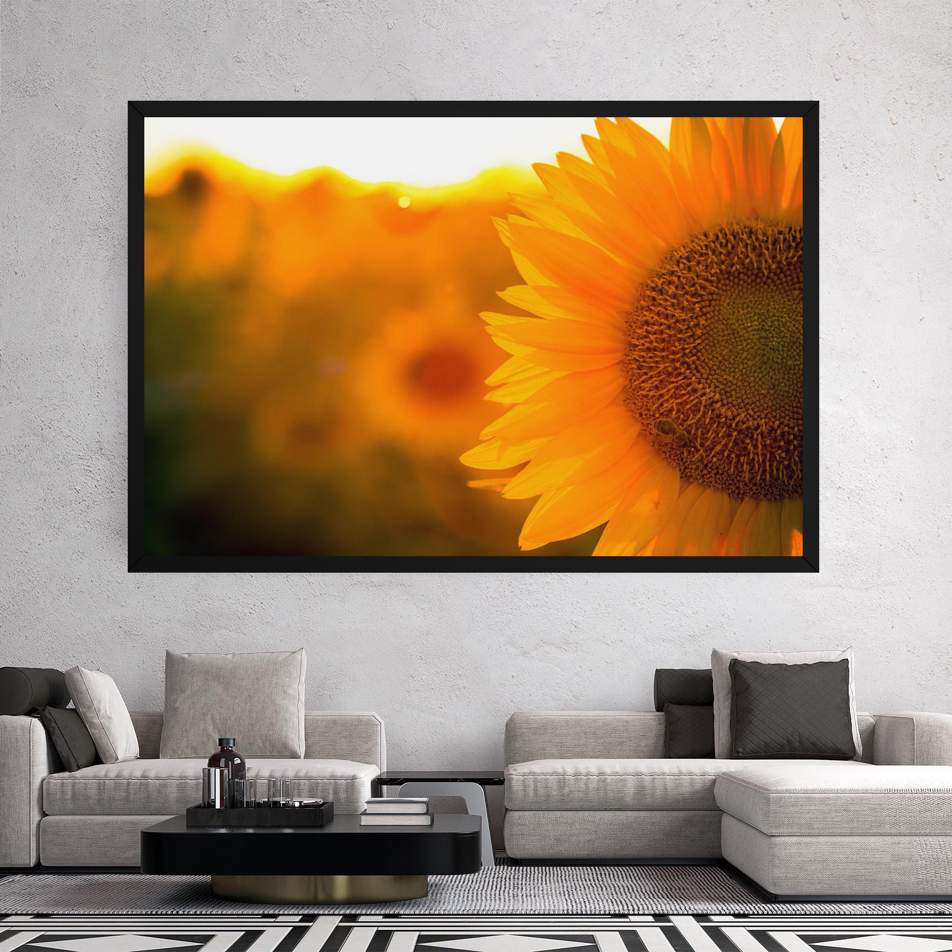 Tablou Canvas Sunflower mockup 2