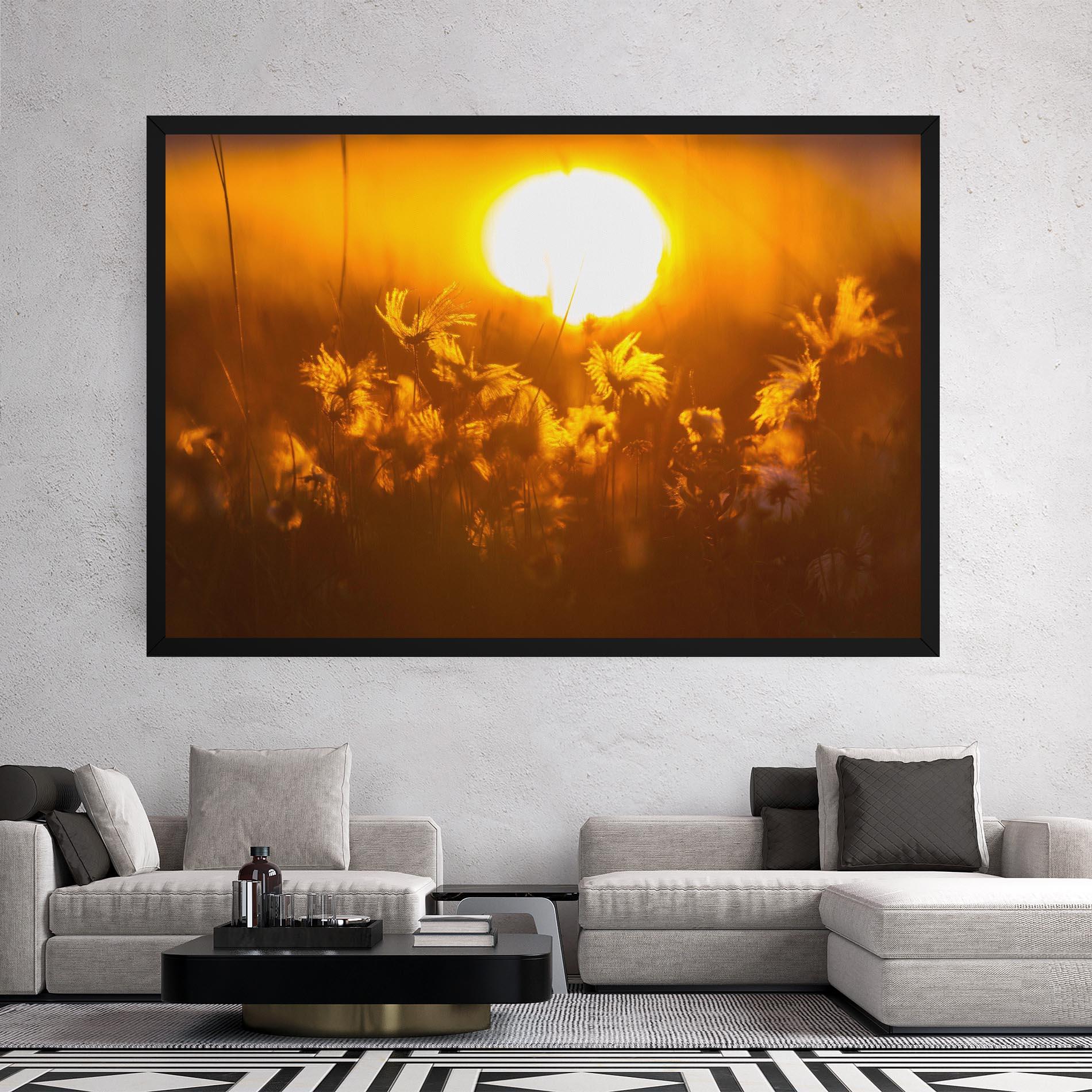 Tablou Canvas Wildflowers mockup 2