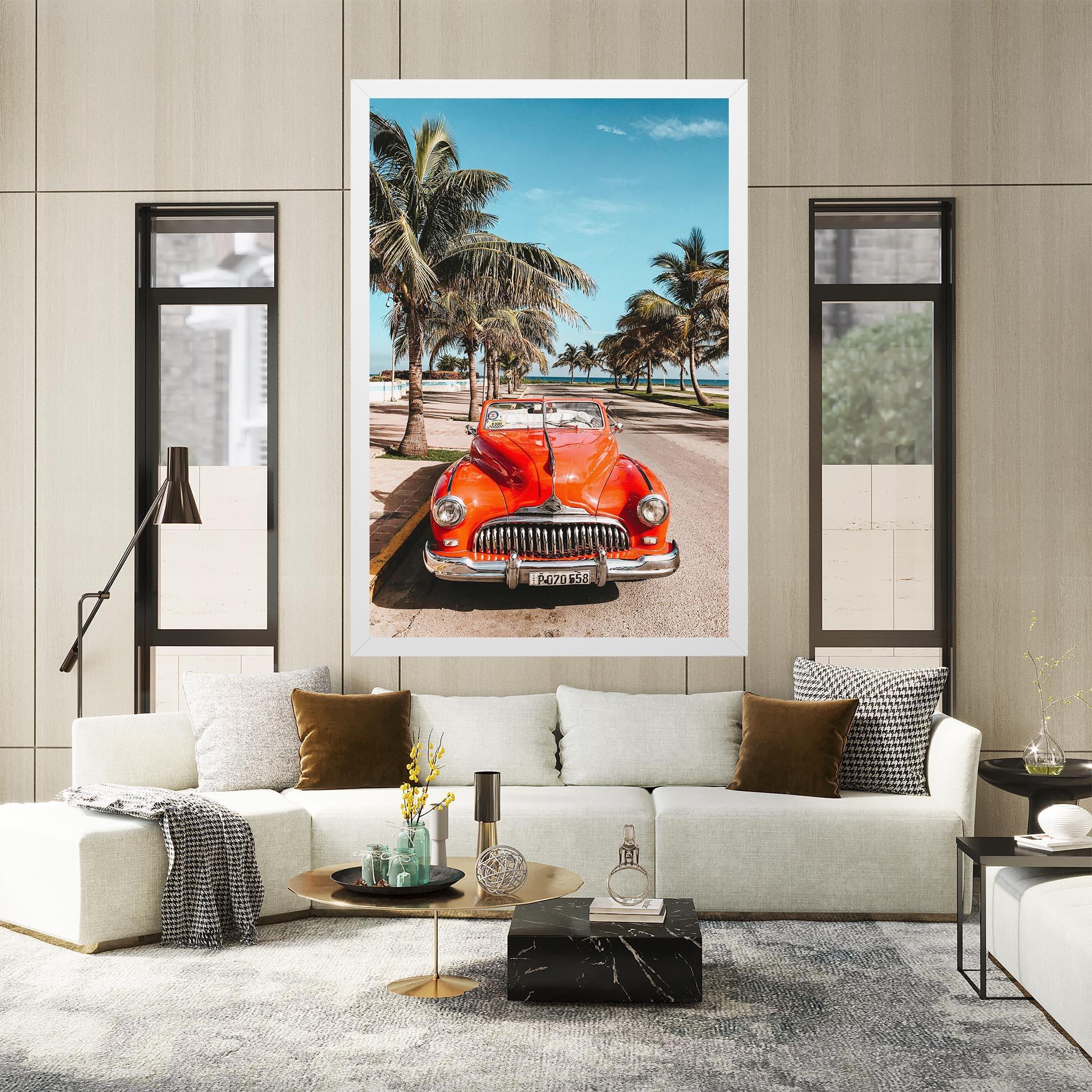 Tablou Canvas Red Summer Car mockup 2