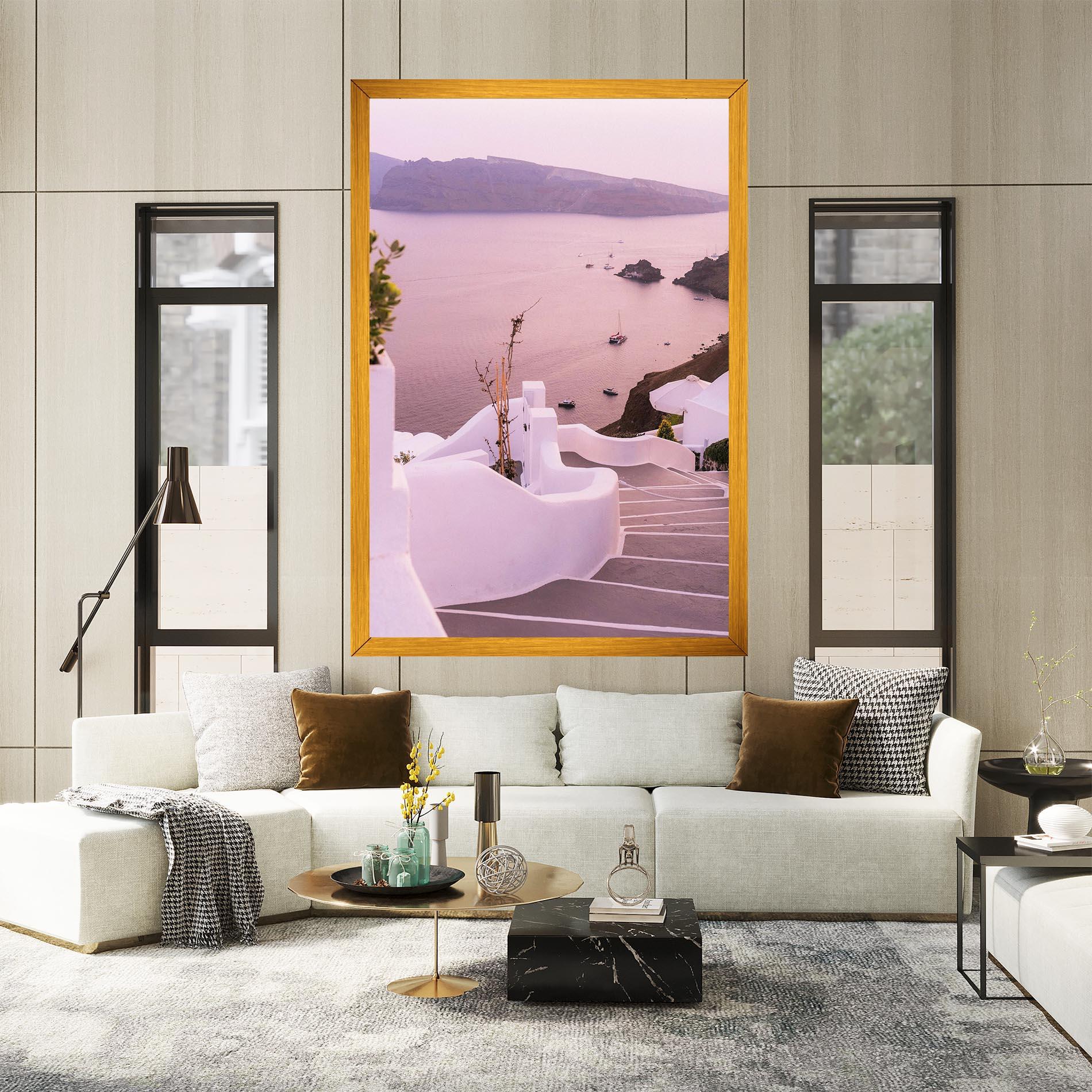 Tablou Canvas Grece Strairs mockup 2