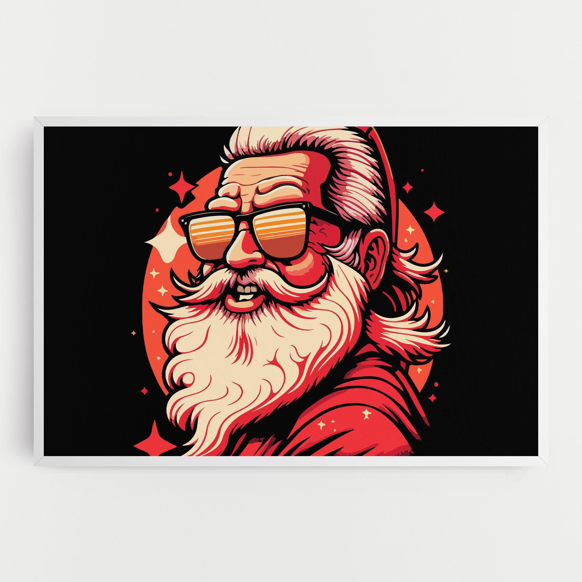 Glasses Santa mockup 0