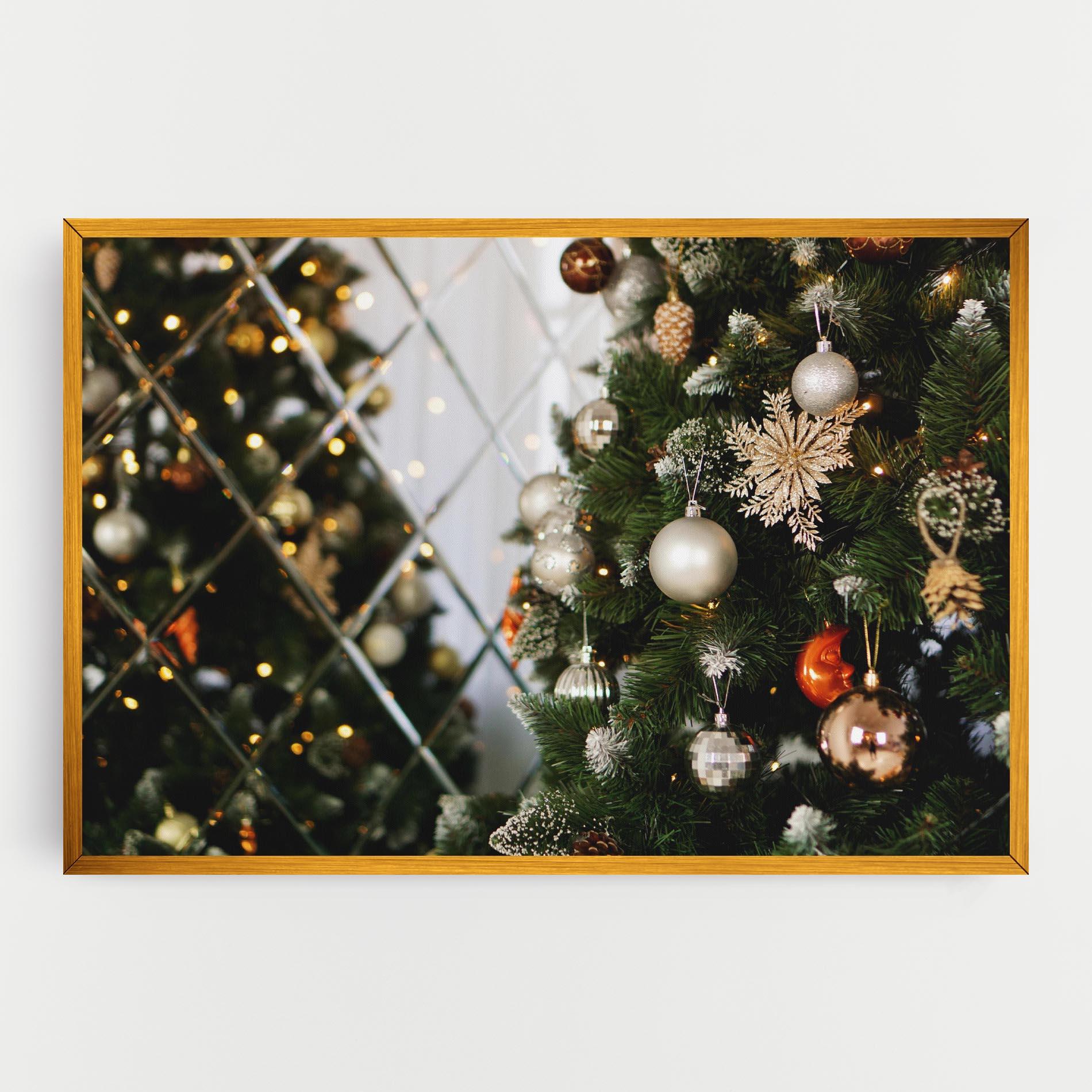 Tablou Canvas Christmas Decor Tree mockup 0