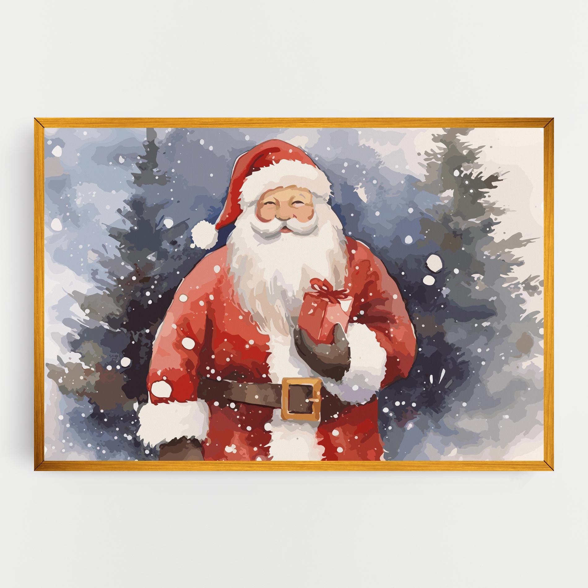 Tablou Canvas Holding Gift mockup 0