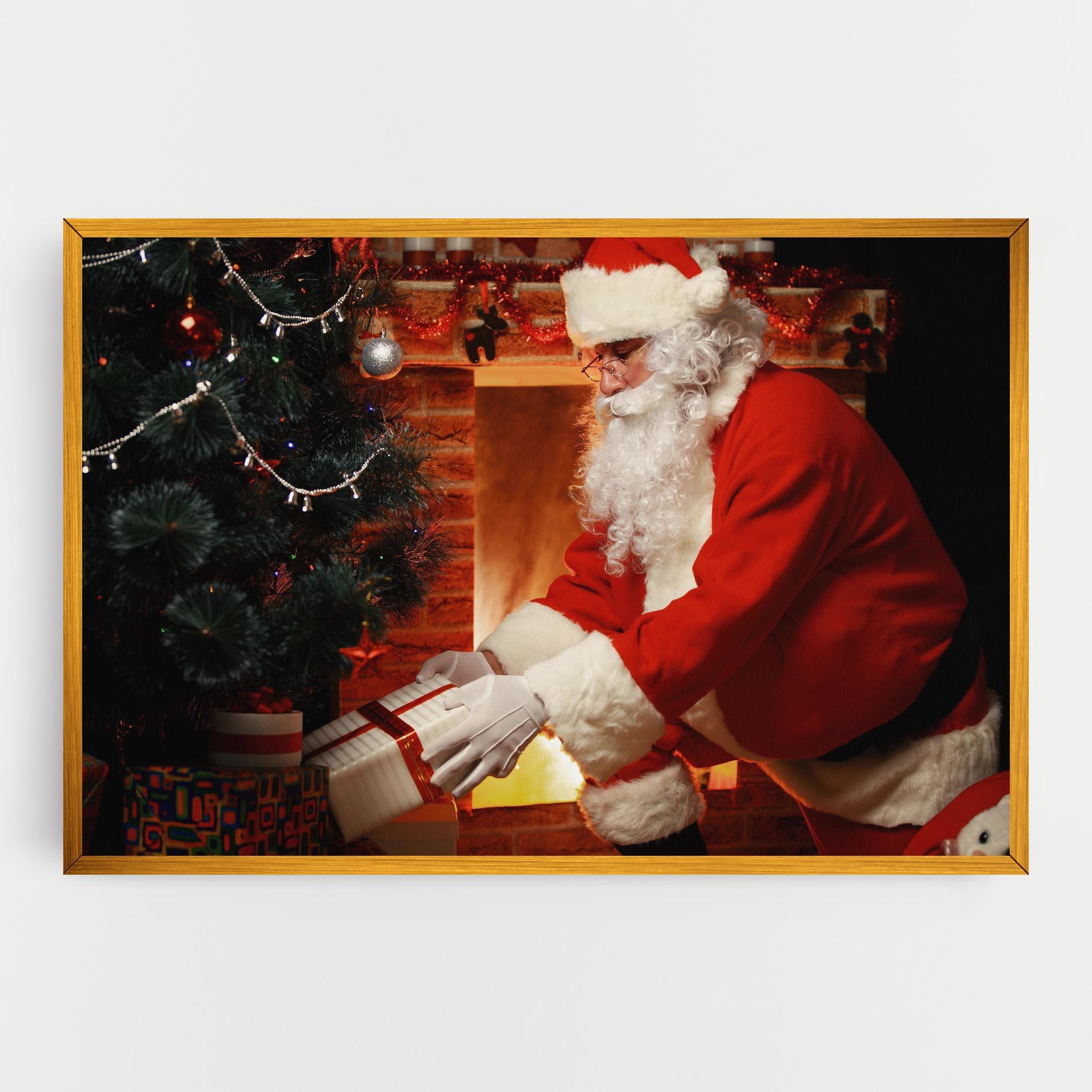 Tablou Canvas Santa Brought Gifts mockup 0