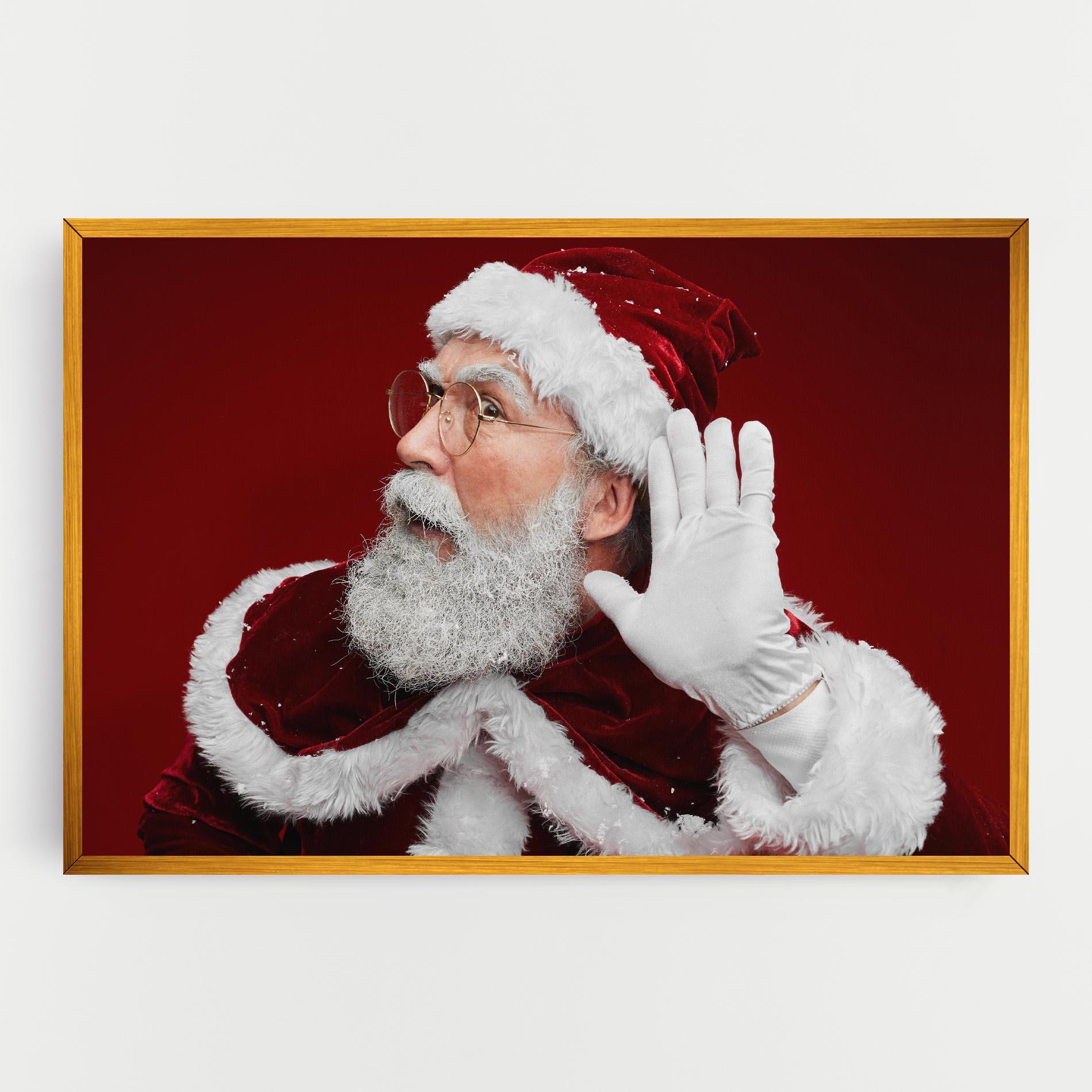 Tablou Canvas Santa Cant Hear You mockup 0