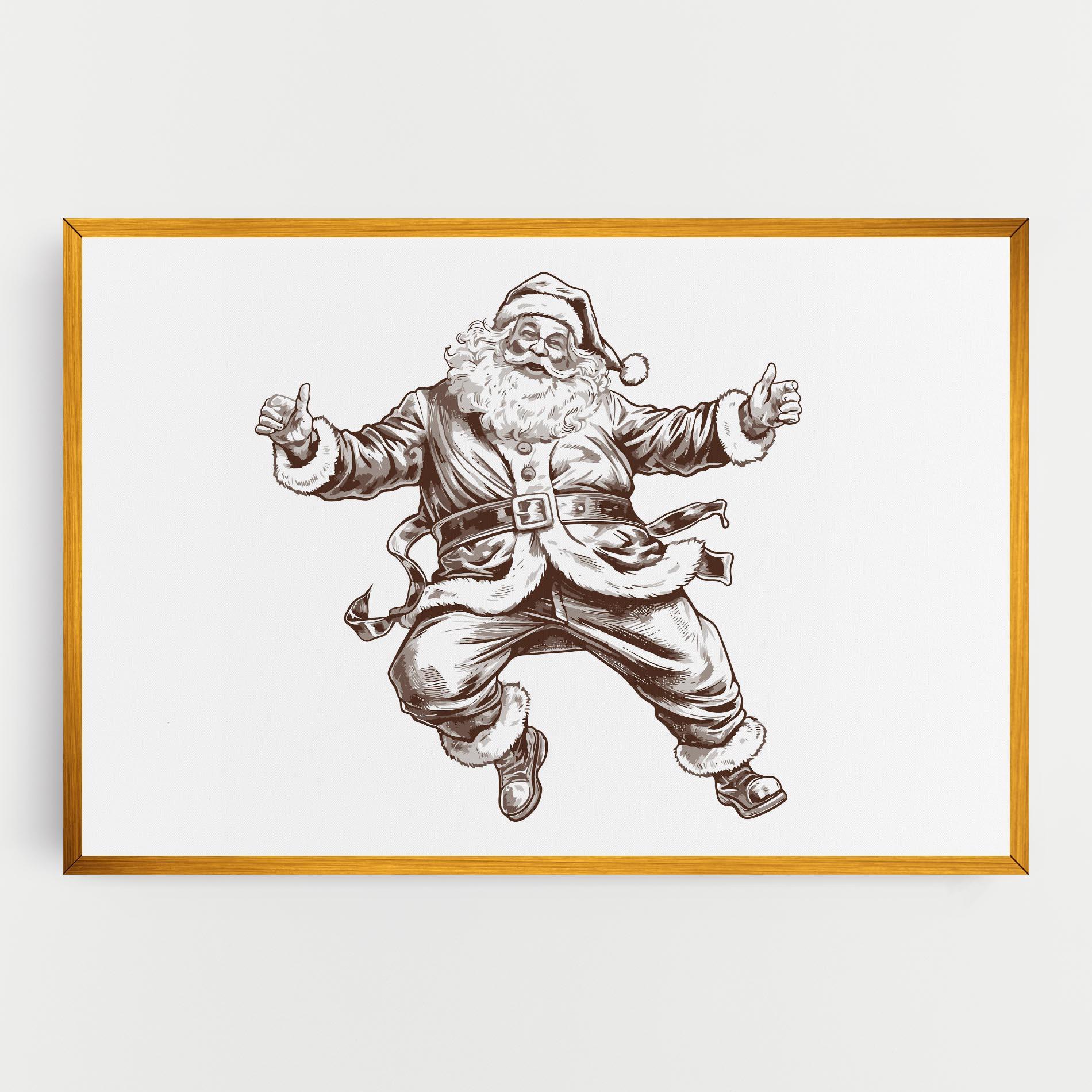 Tablou Canvas Santa Ok mockup 0