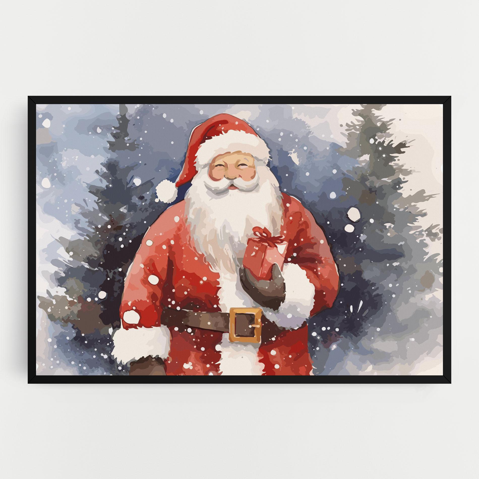 Tablou Canvas Holding Gift mockup 0