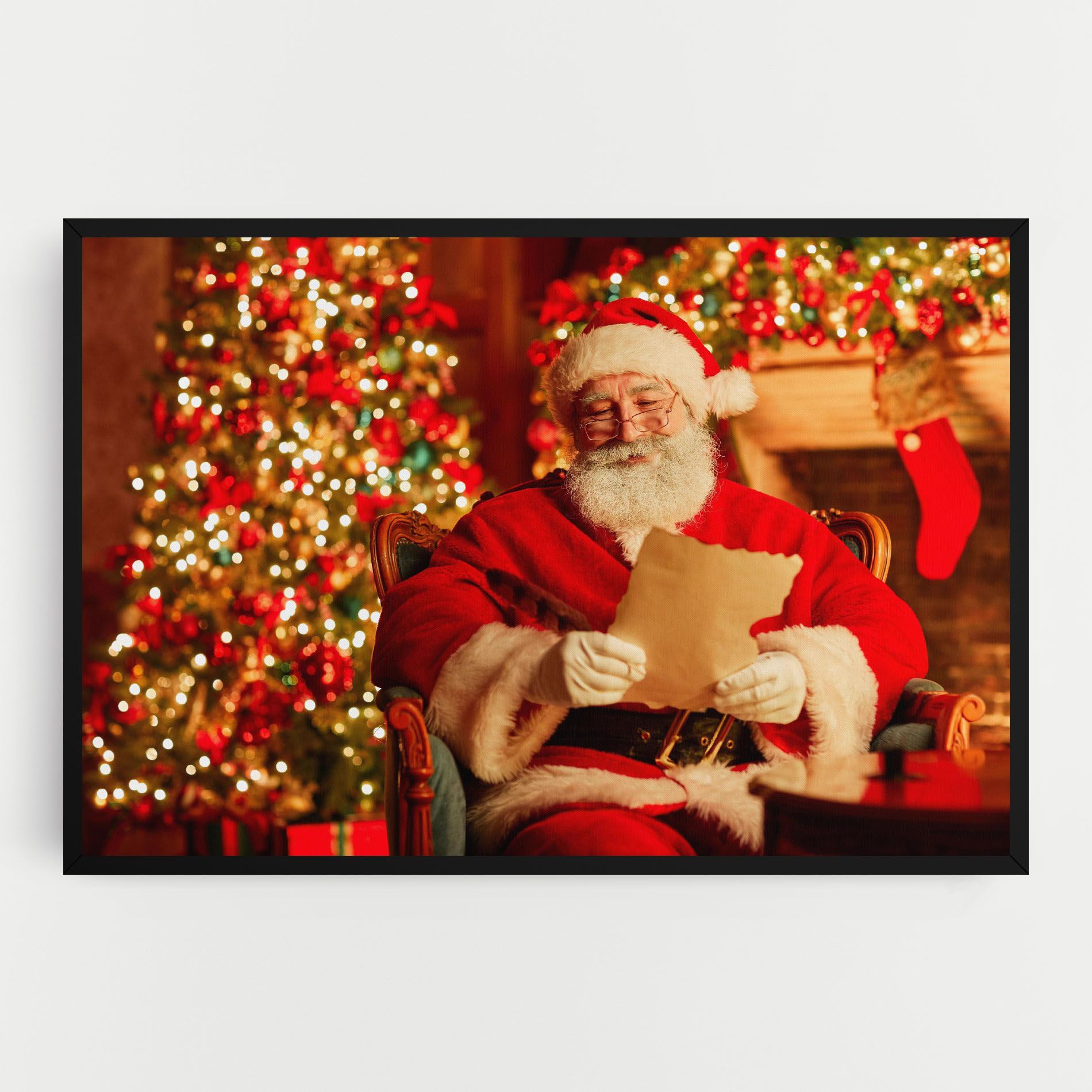 Reading Christmas Letter mockup 0