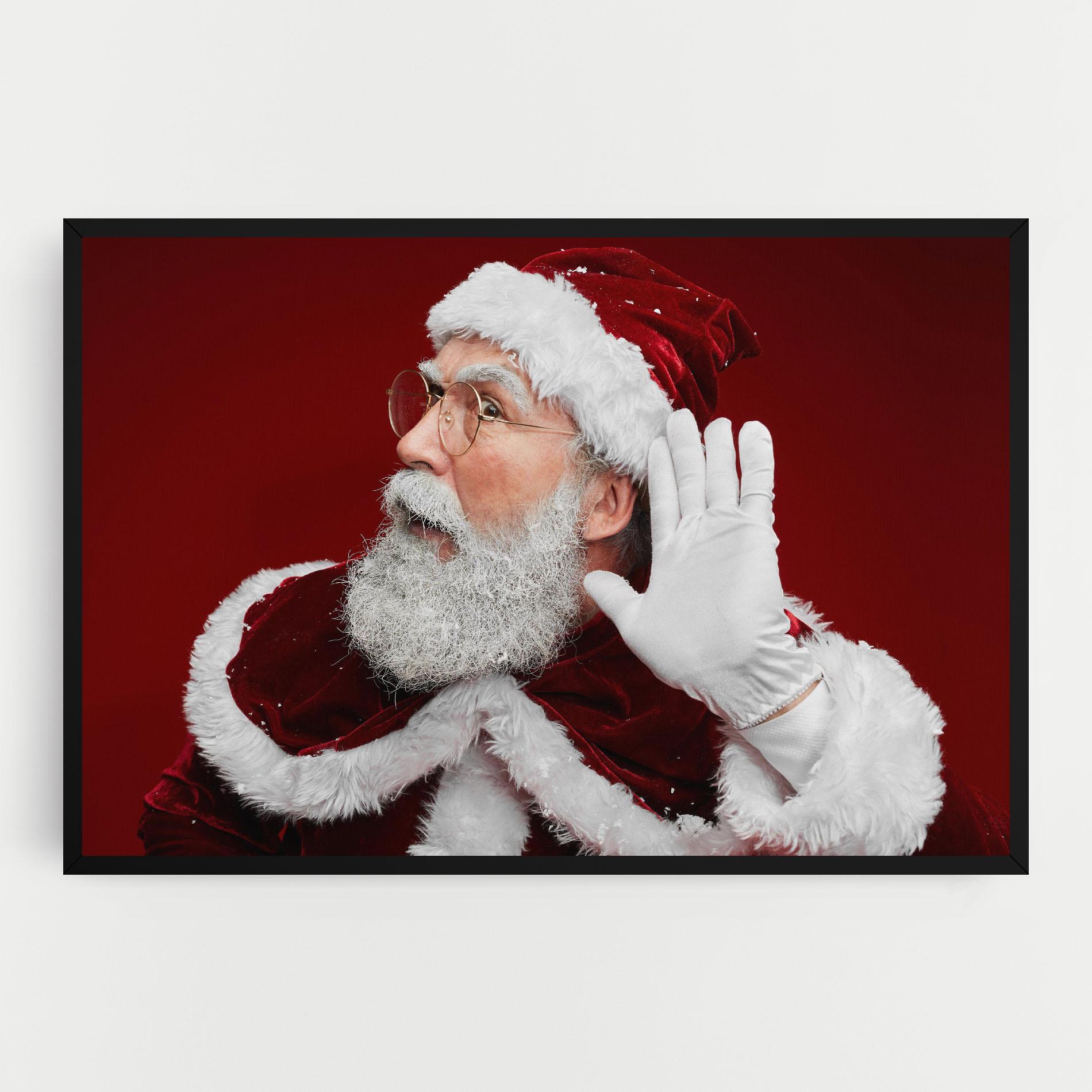 Tablou Canvas Santa Cant Hear You mockup 0