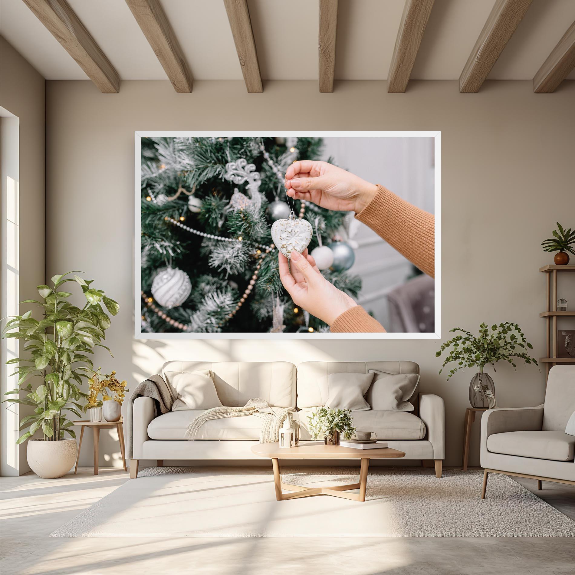 Tablou Canvas Christmas Decorations mockup 6