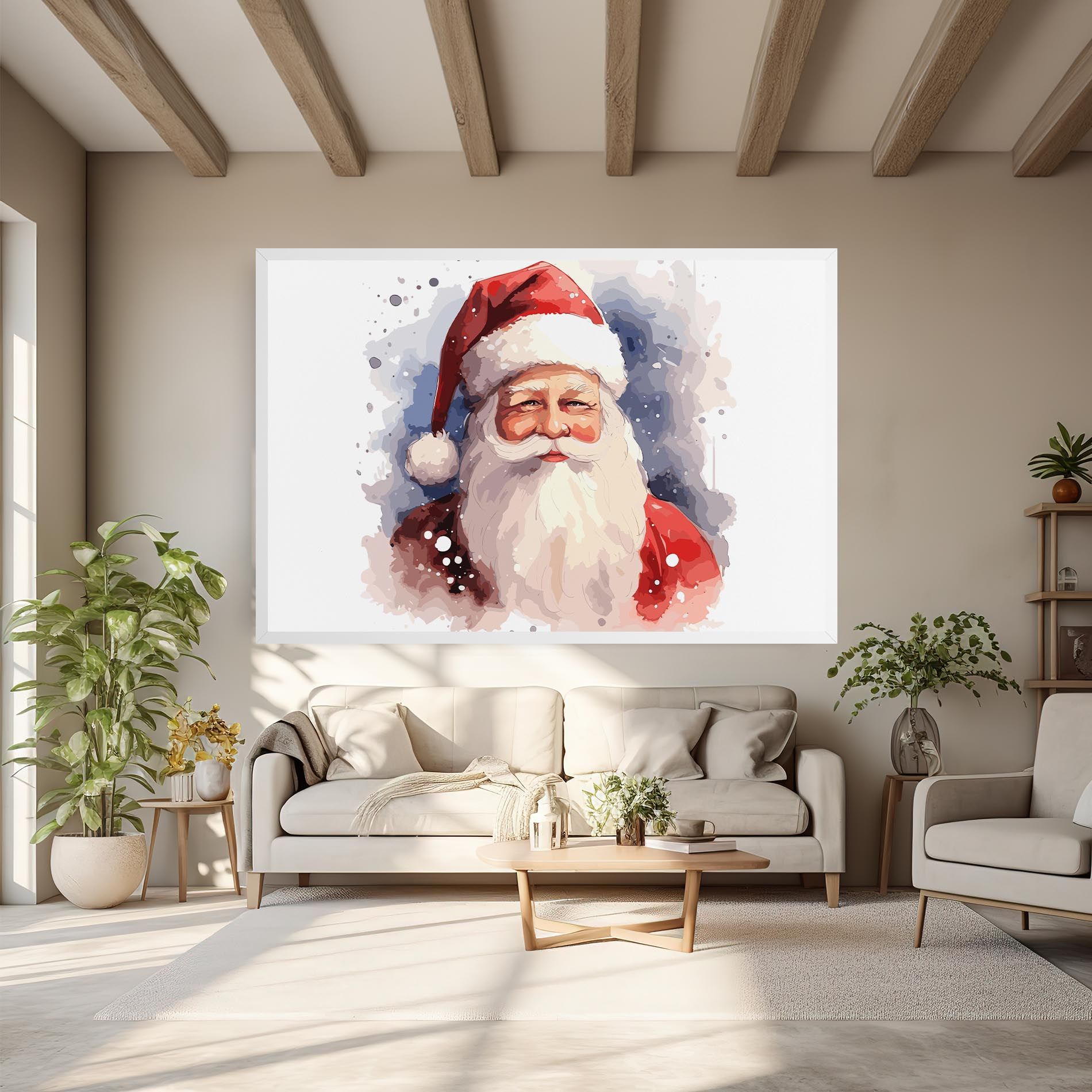 Cute Santa mockup 6