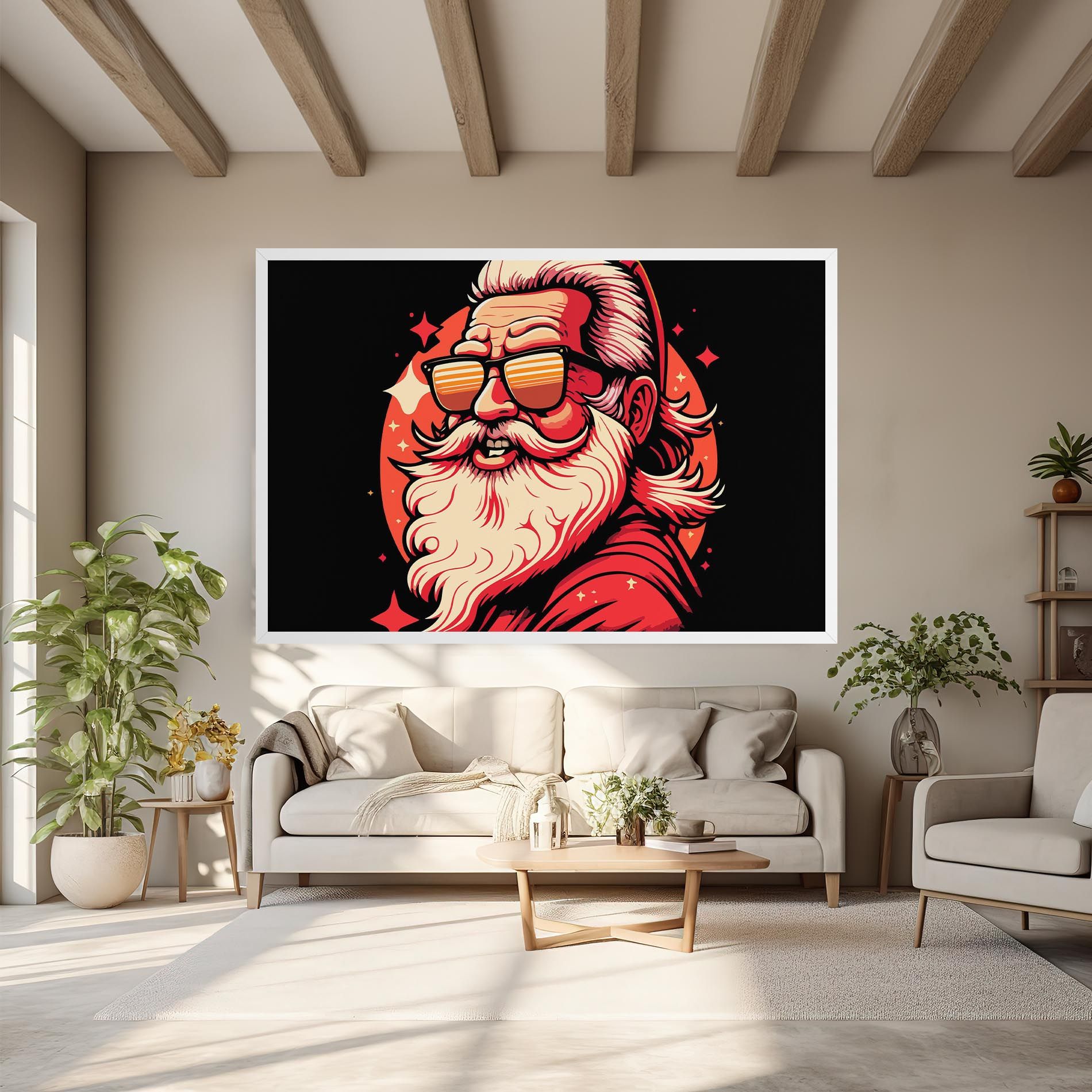 Glasses Santa mockup 6