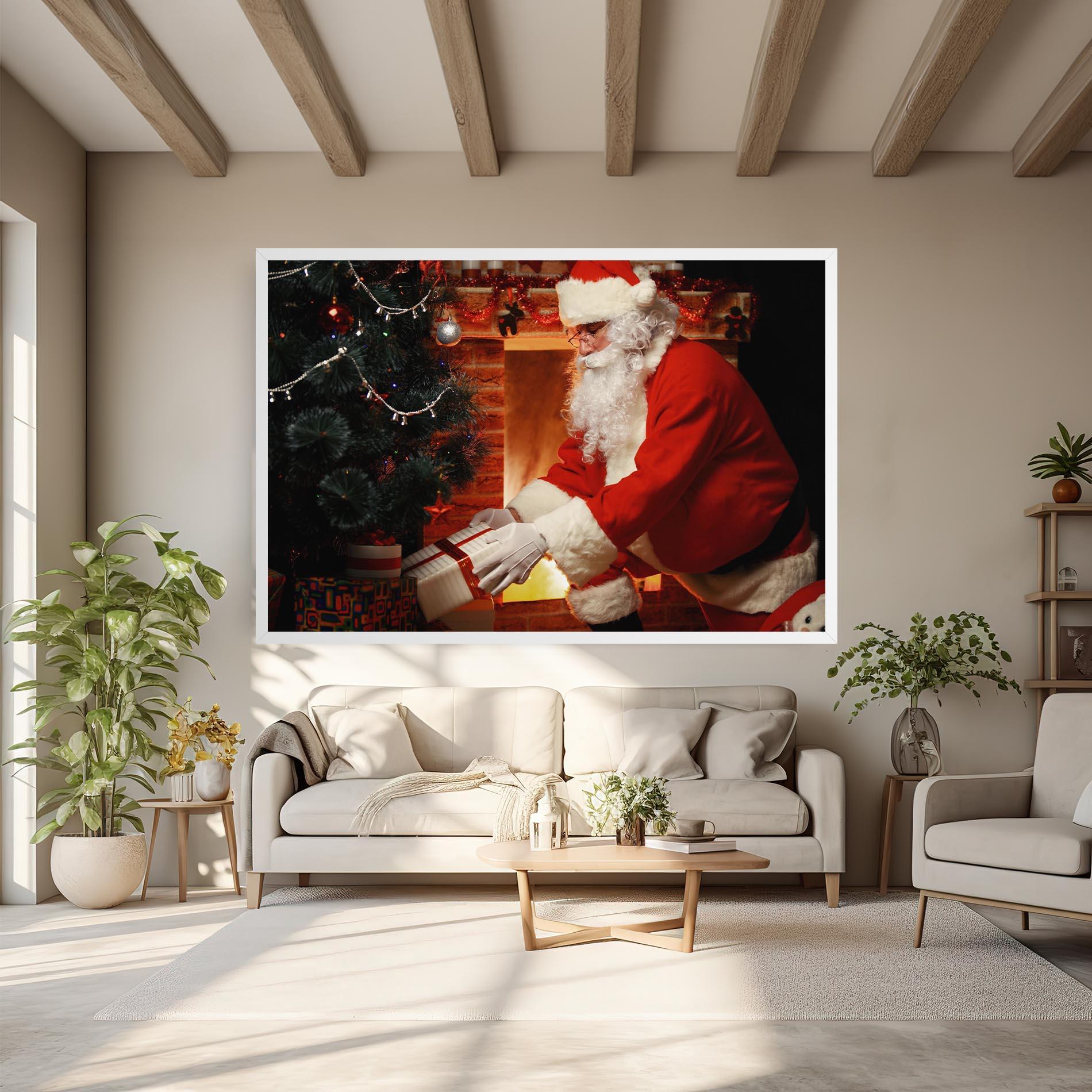 Tablou Canvas Santa Brought Gifts mockup 6