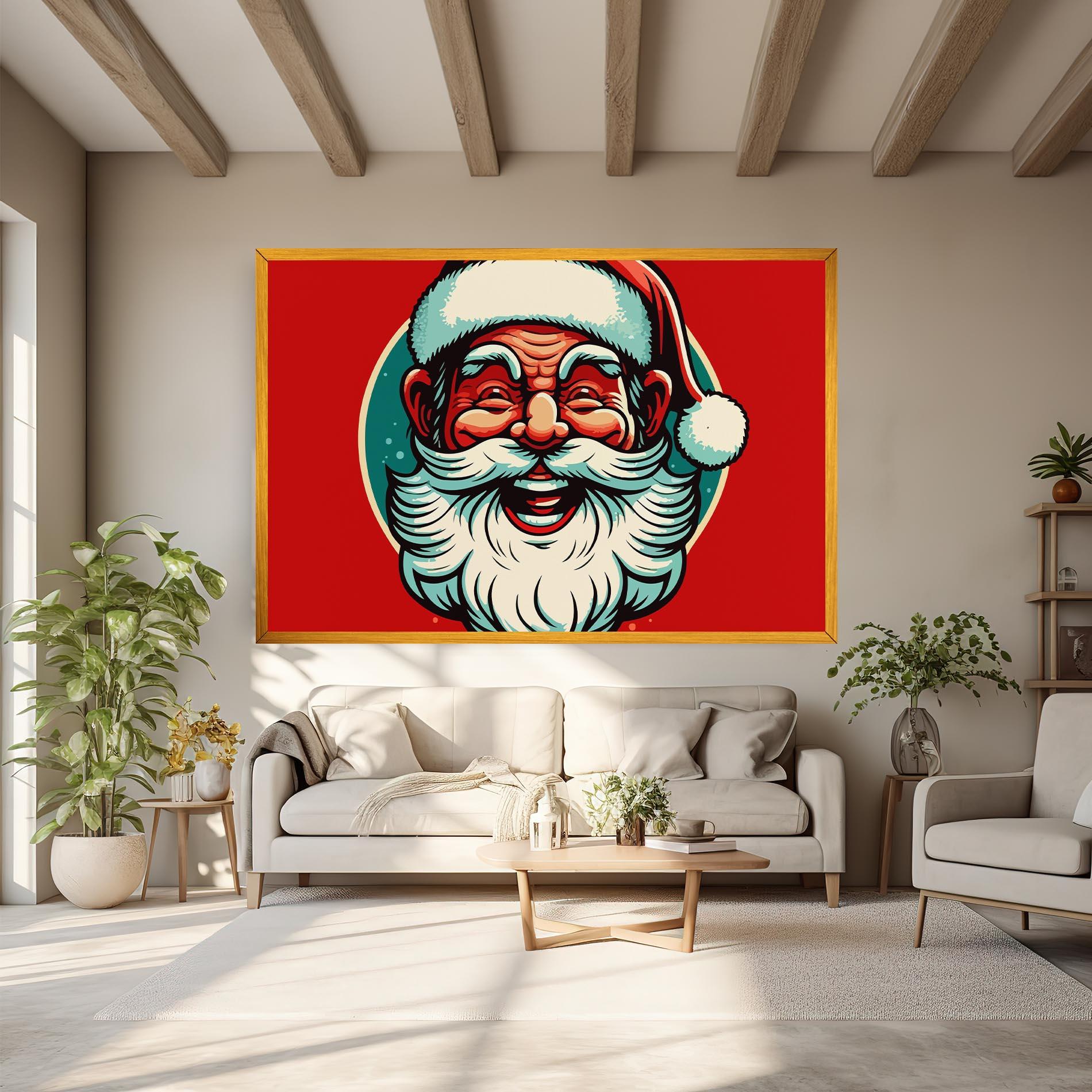 Tablou Canvas Crazy Smile mockup 6