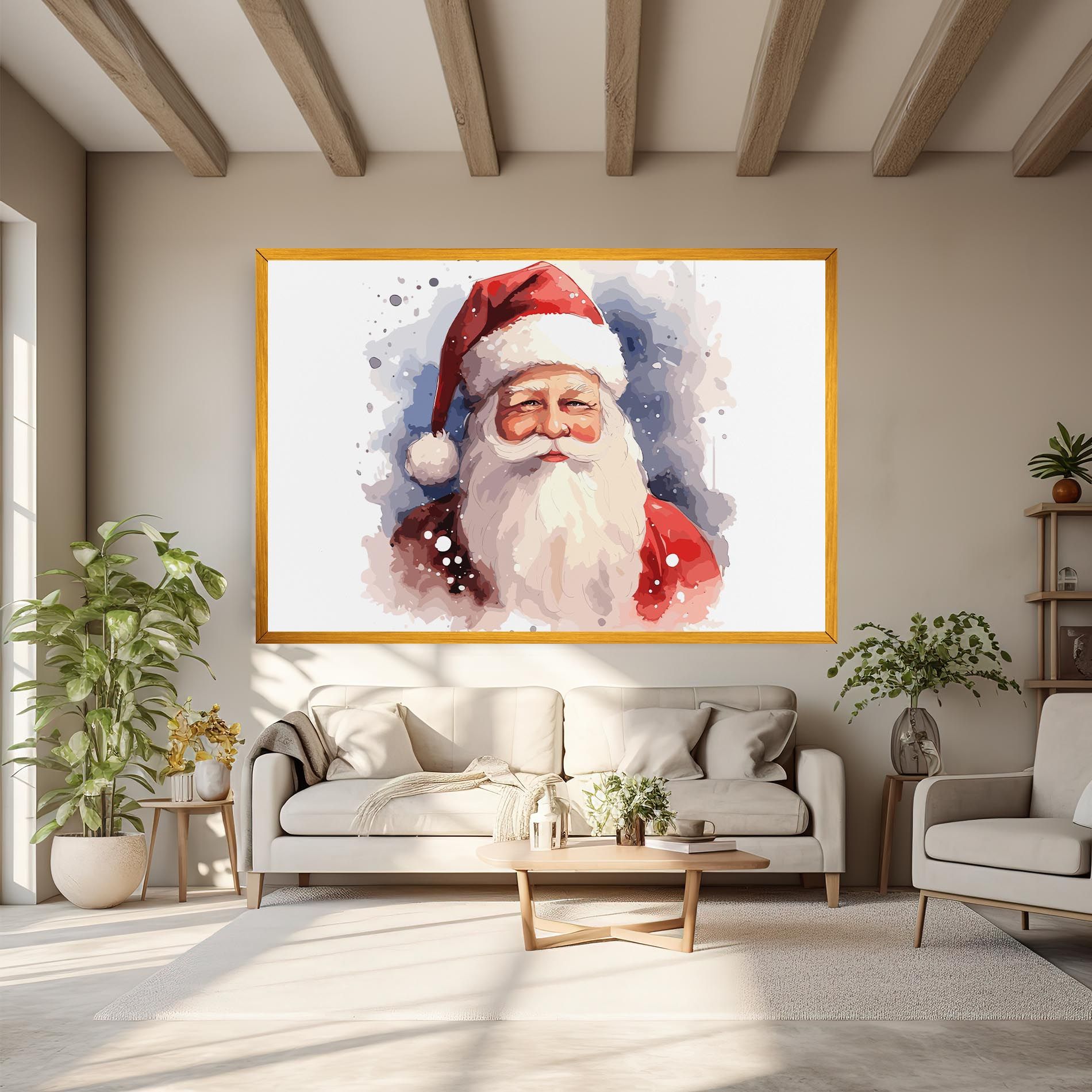 Cute Santa mockup 6