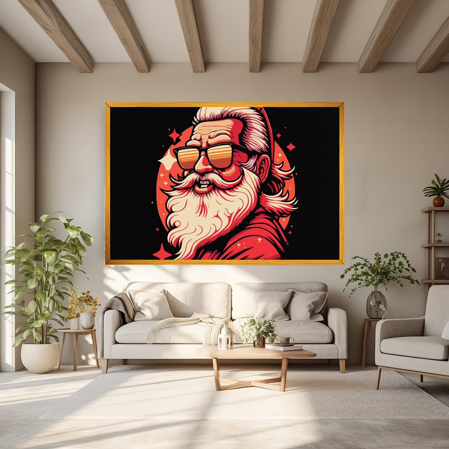 Glasses Santa mockup 6