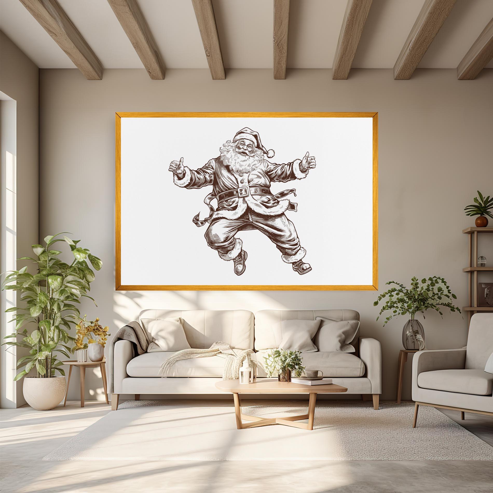 Tablou Canvas Santa Ok mockup 6