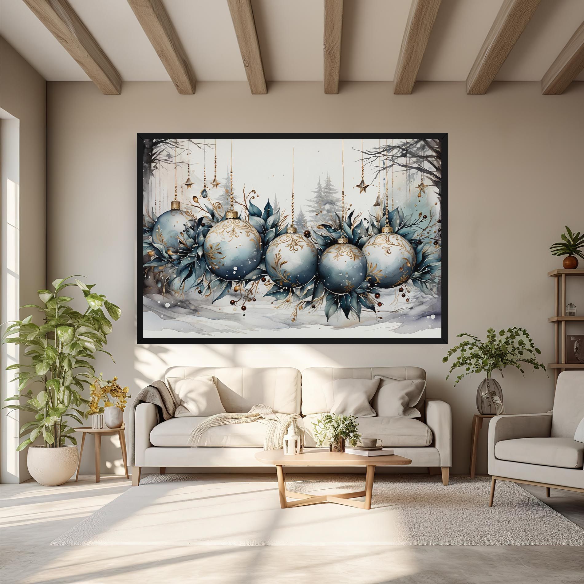 Christmas Paper mockup 6