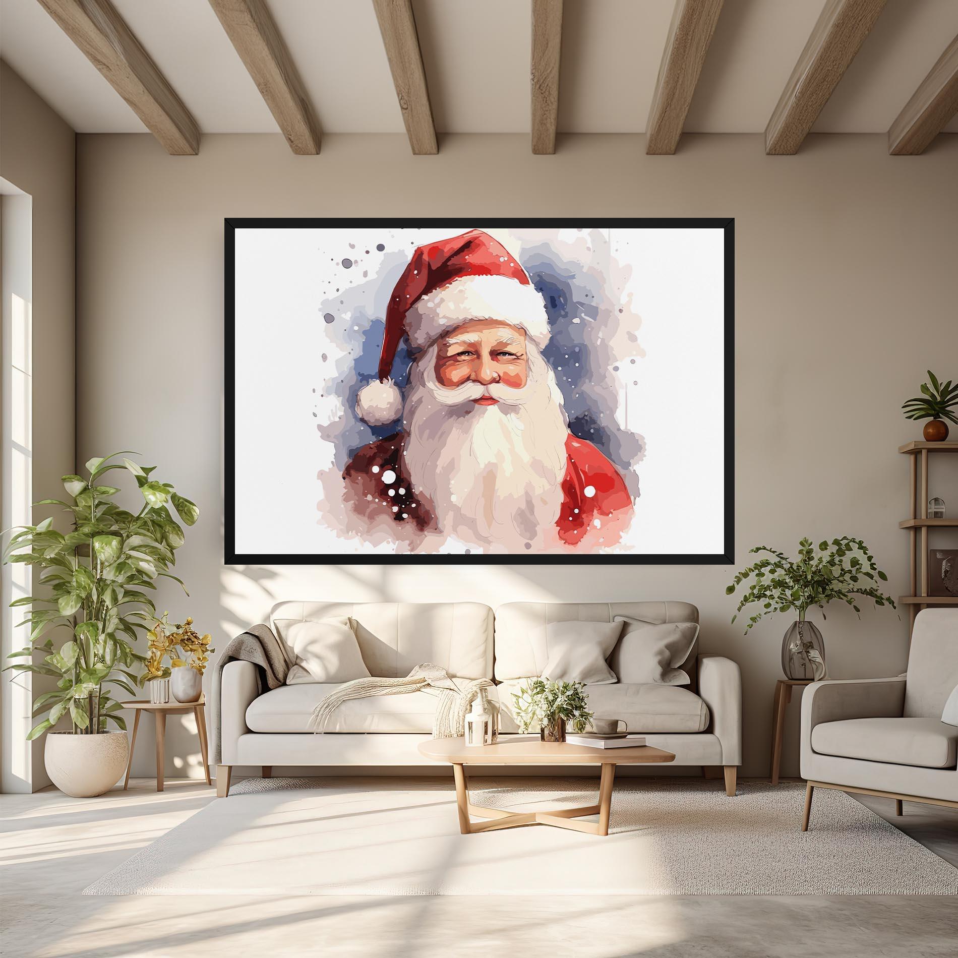 Tablou Canvas Cute Santa mockup 6