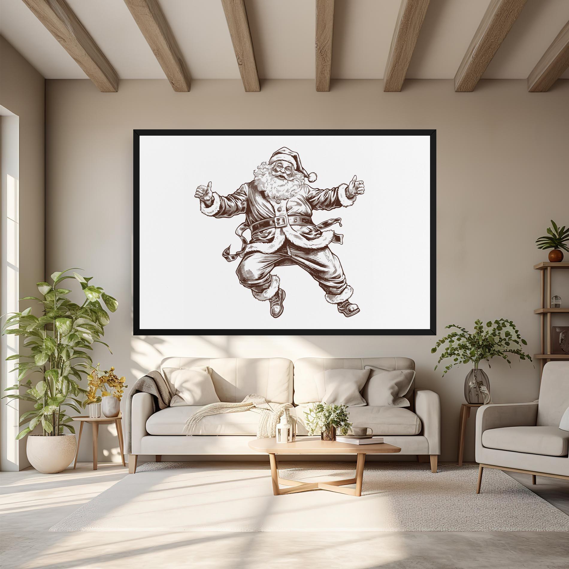 Tablou Canvas Santa Ok mockup 6