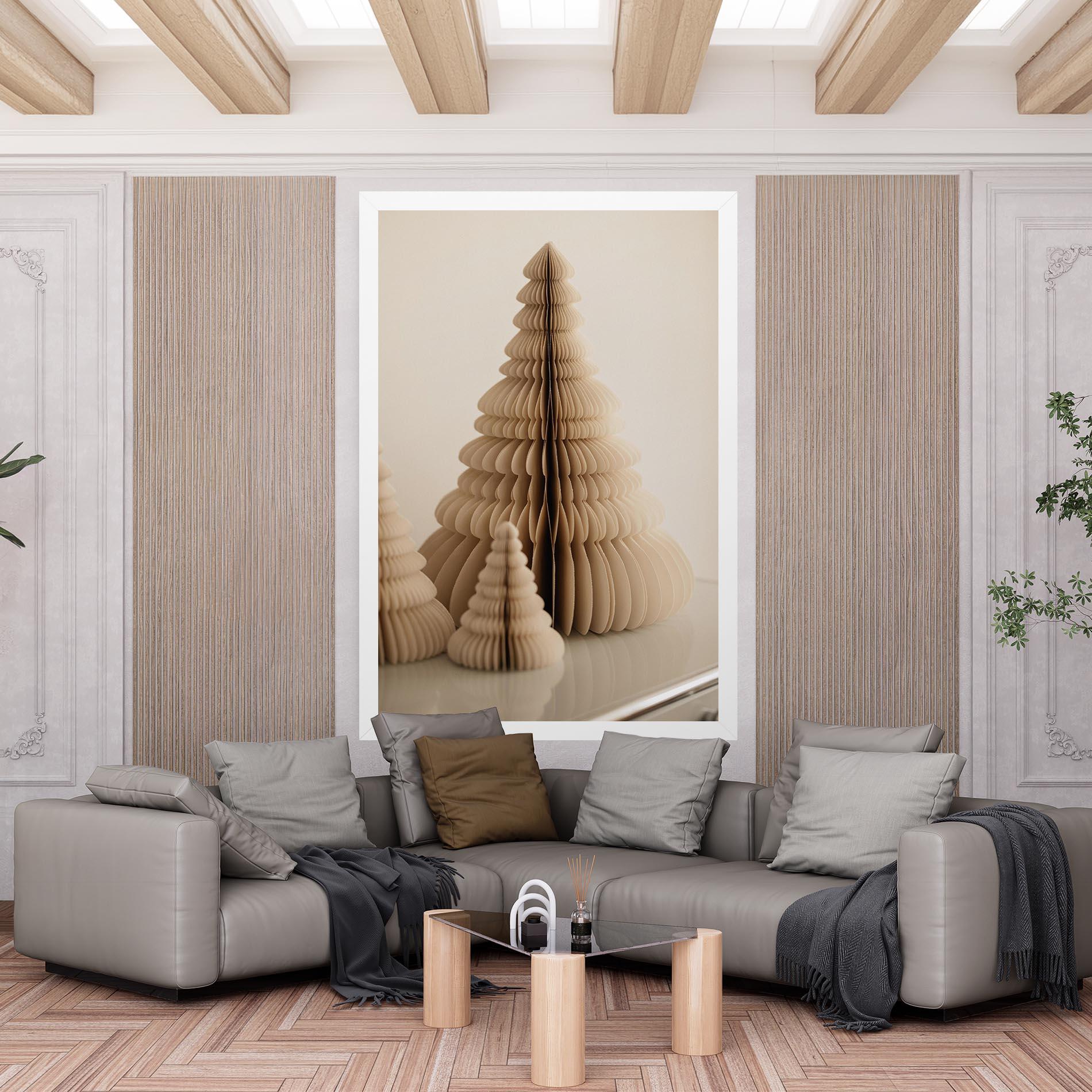 Tablou Canvas Paper Tree mockup 6