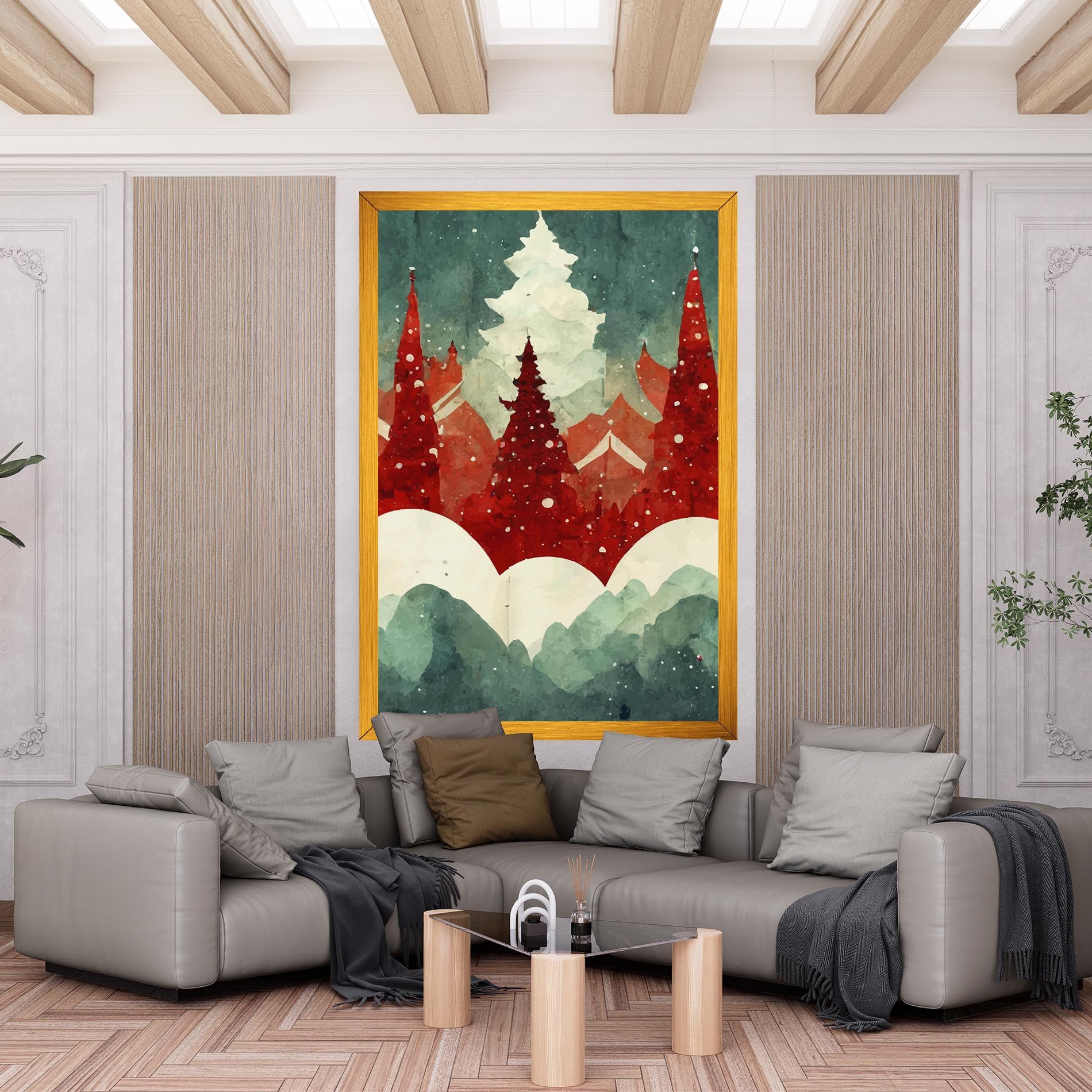 Christmas Landscape mockup 6
